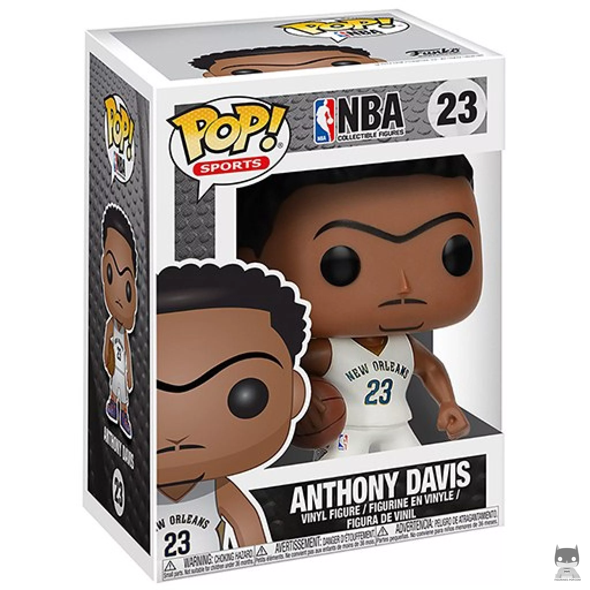 Figura Funko Pop! Anthony Davis en su caja