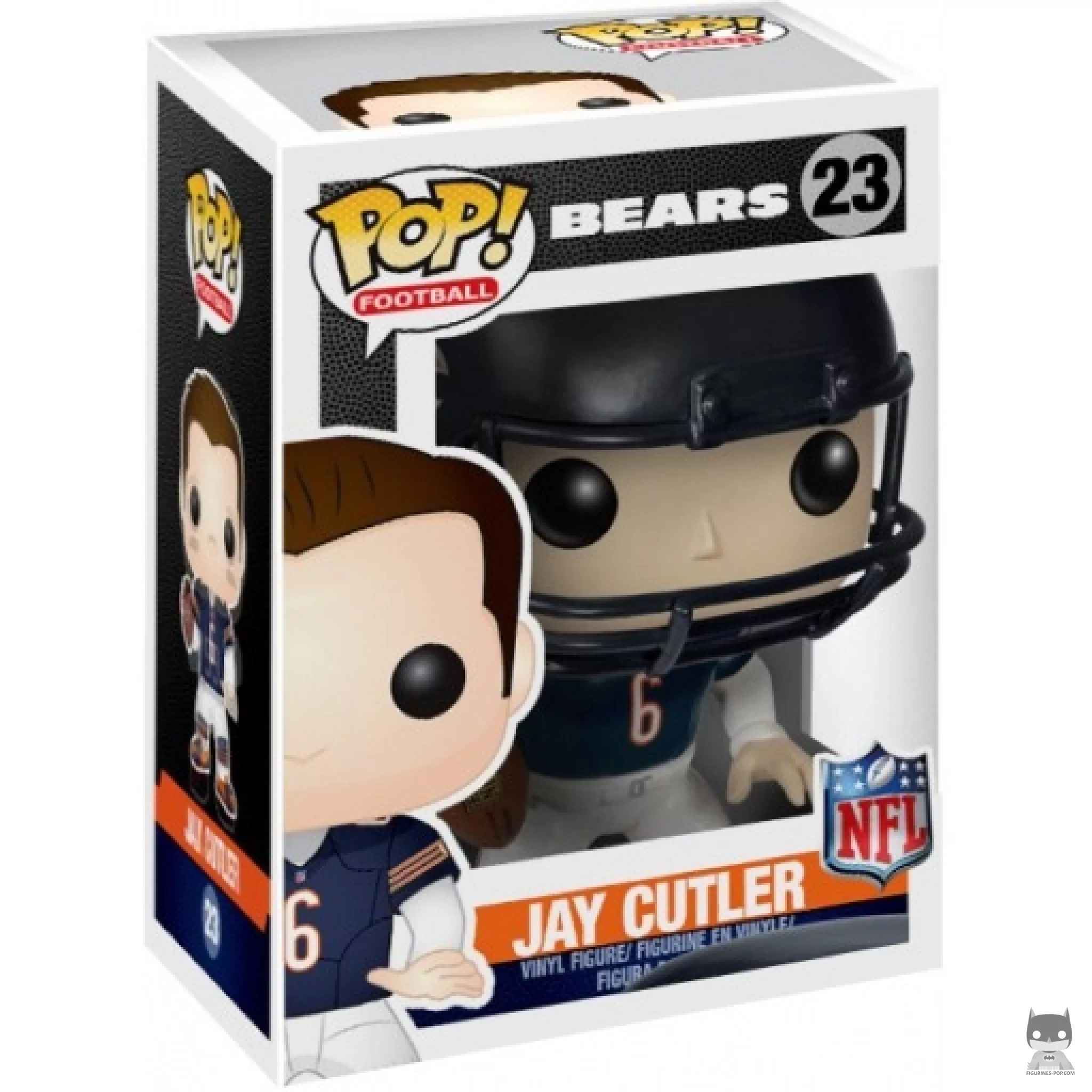 Figura Funko Pop! Jay Cutler en su caja
