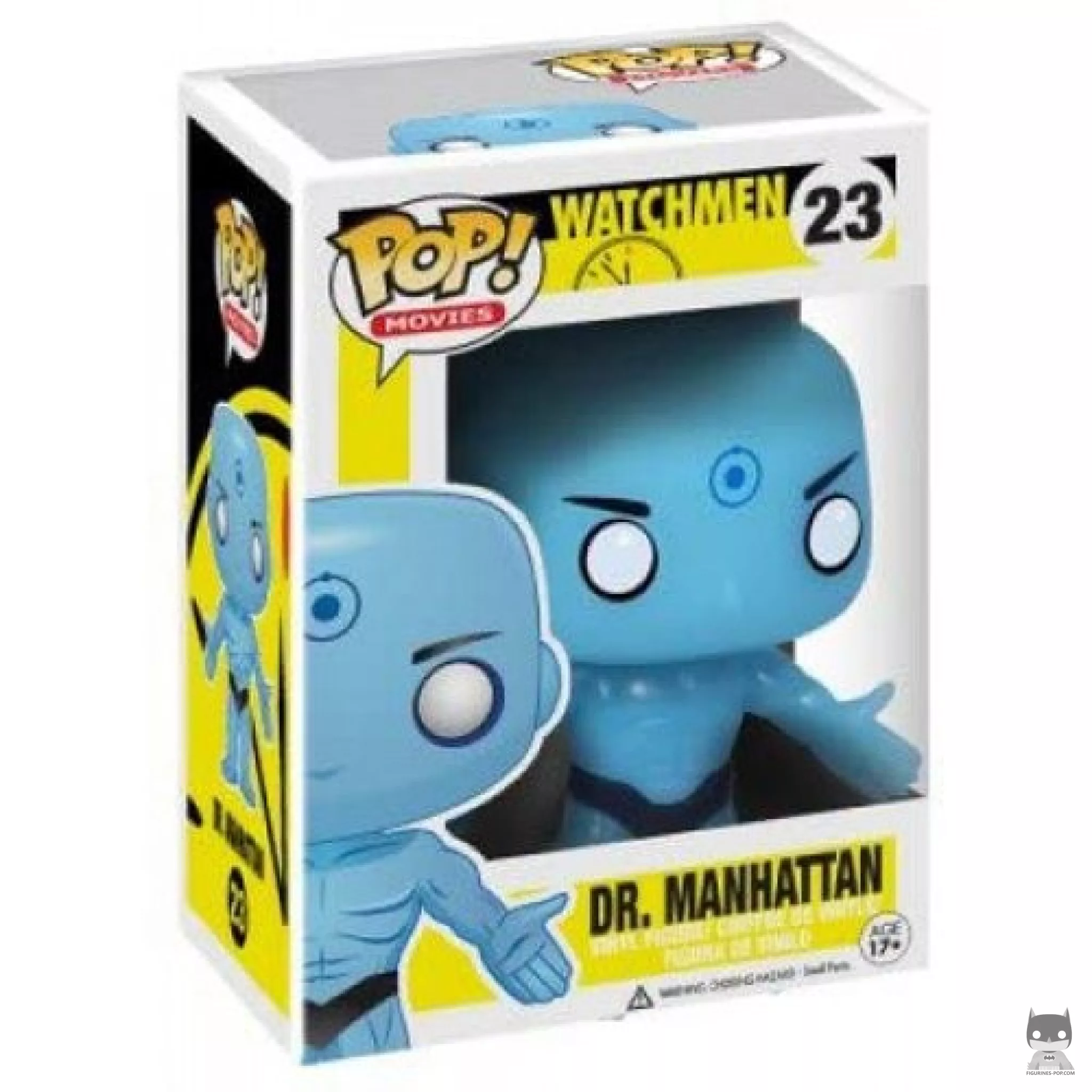 Figura Funko Pop! Dr. Manhattan en su caja