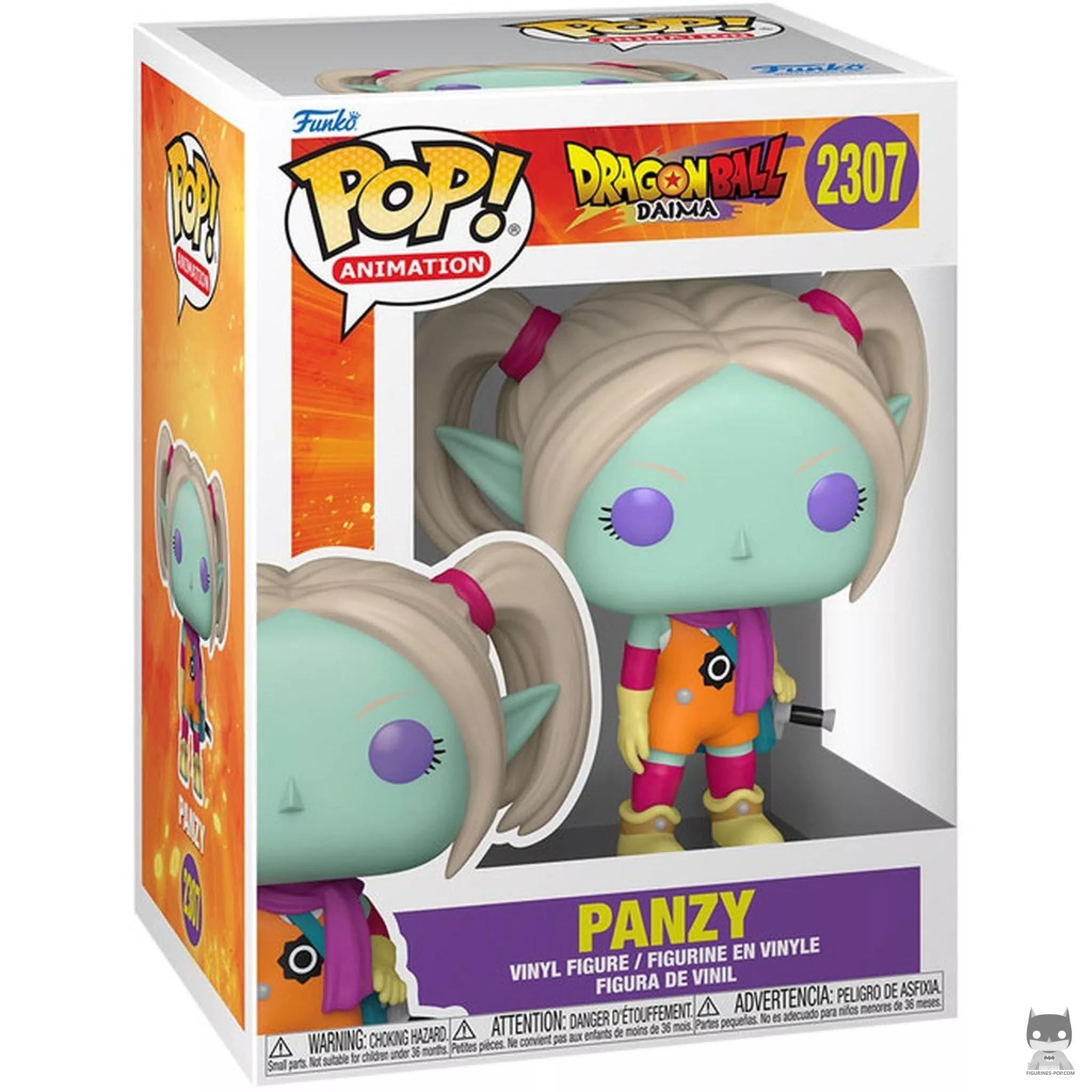 Figura Funko Pop! Panzy en su caja