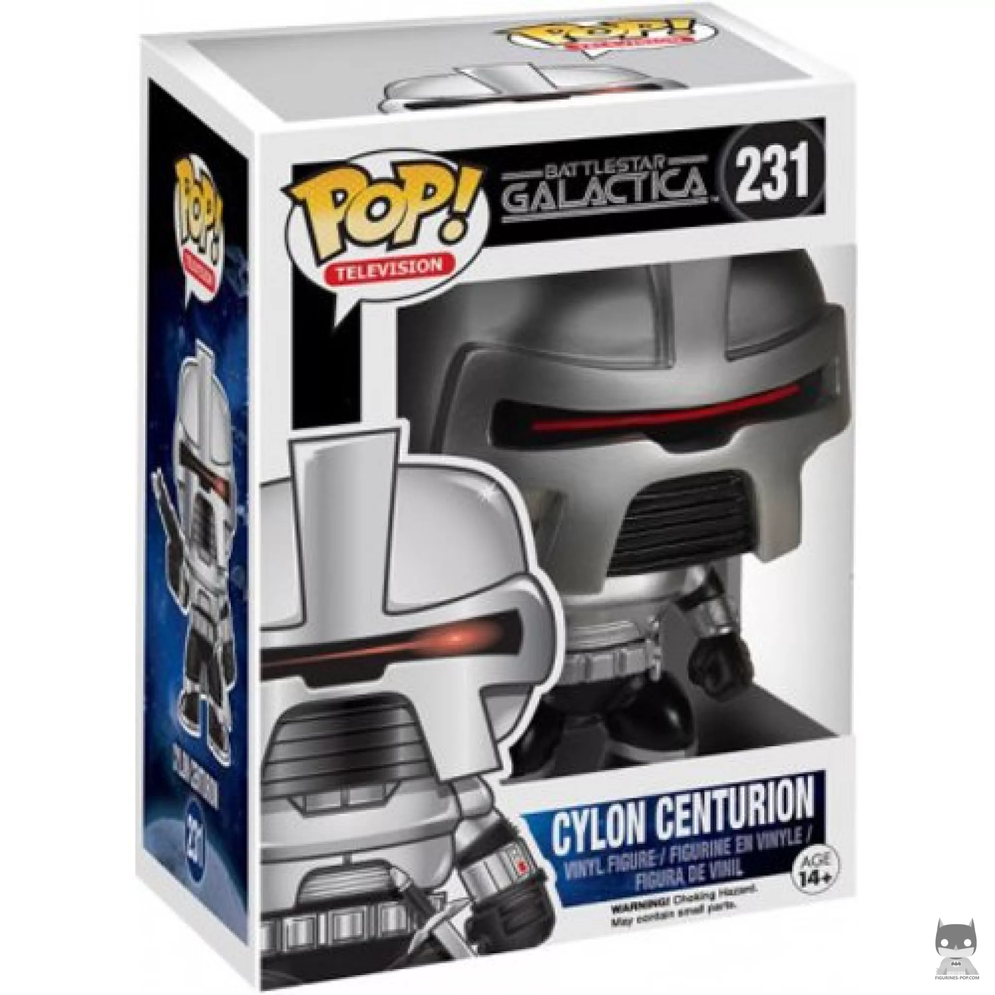 Figura Funko Pop! Cylon en su caja
