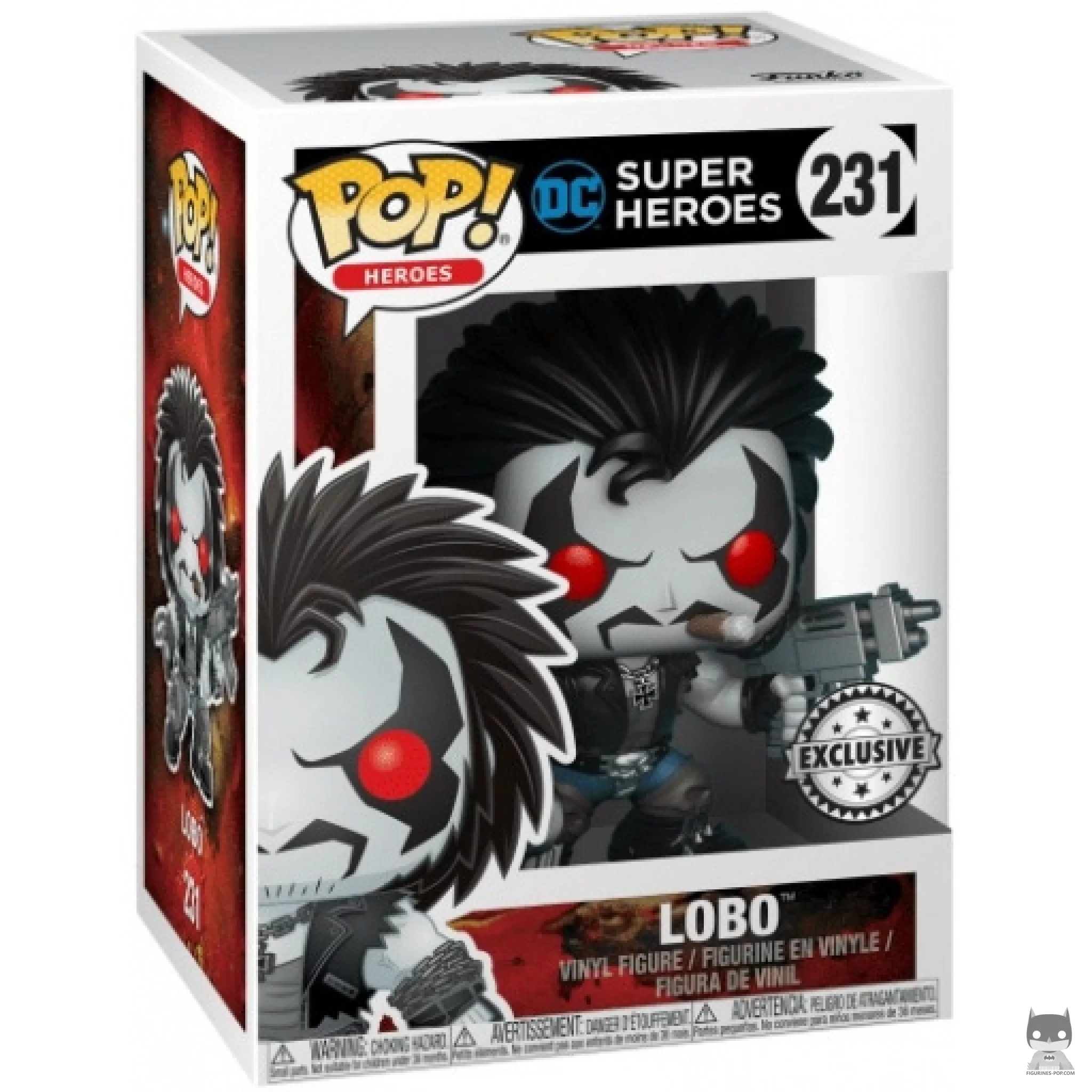 Figura Funko Pop! Lobo en su caja