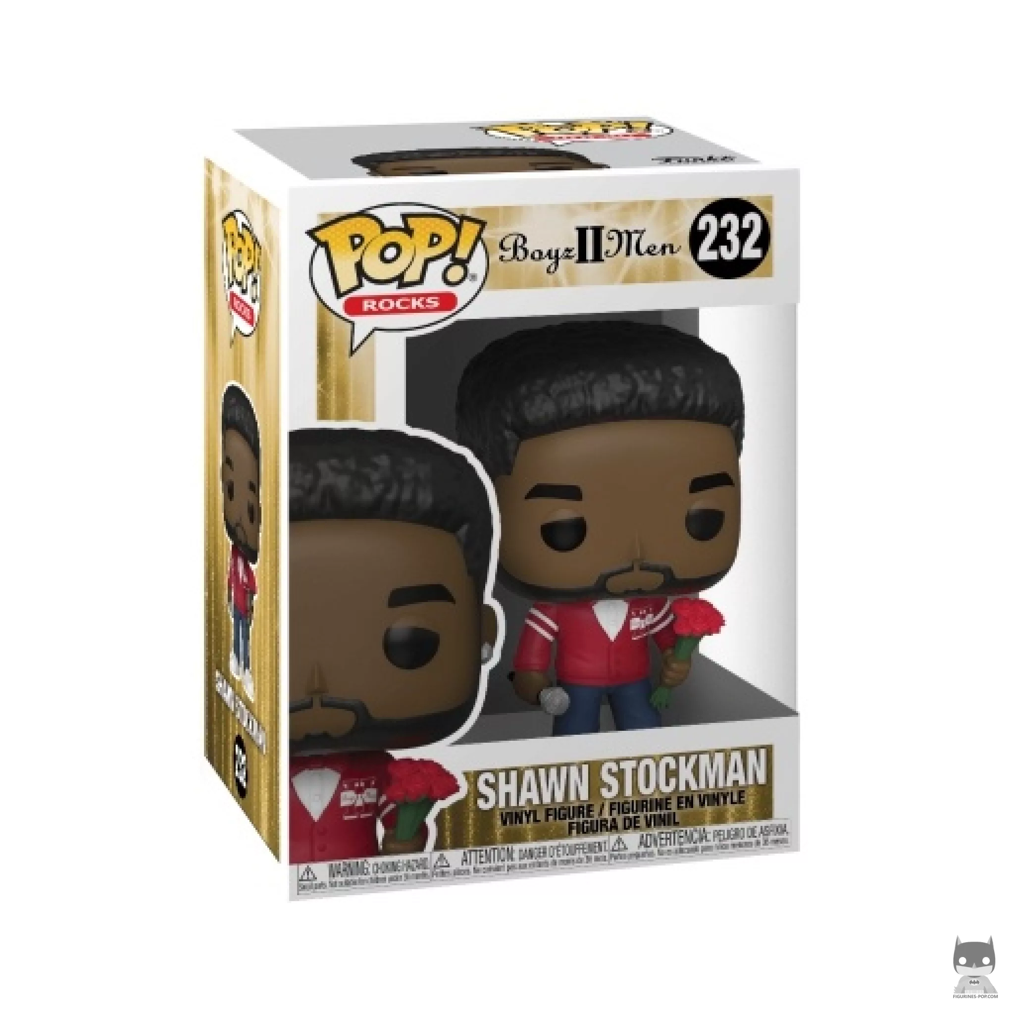 Figura Funko Pop! Shawn Stockman en su caja