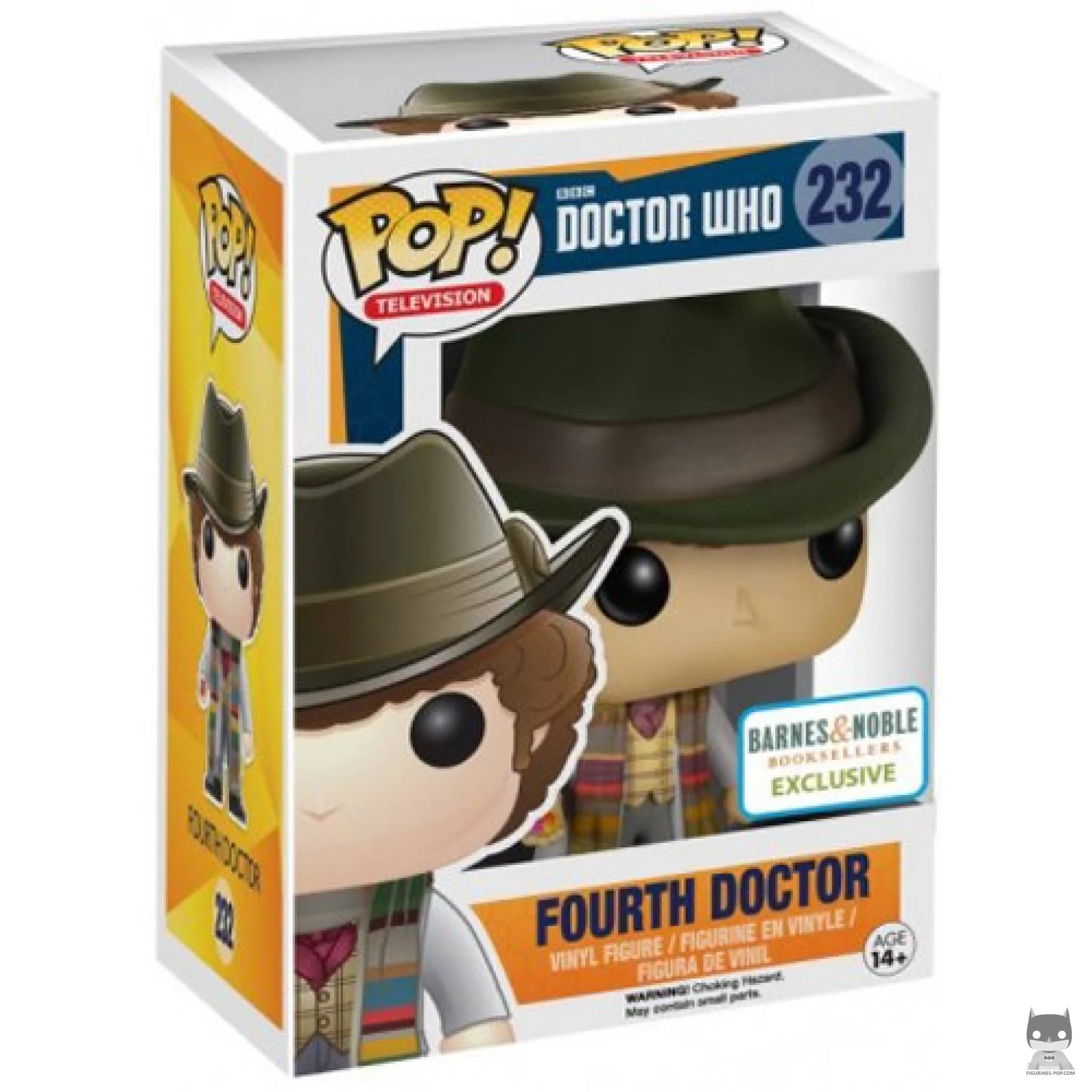 Figura Funko Pop! Cuarto Doctor (con gominolas) en su caja