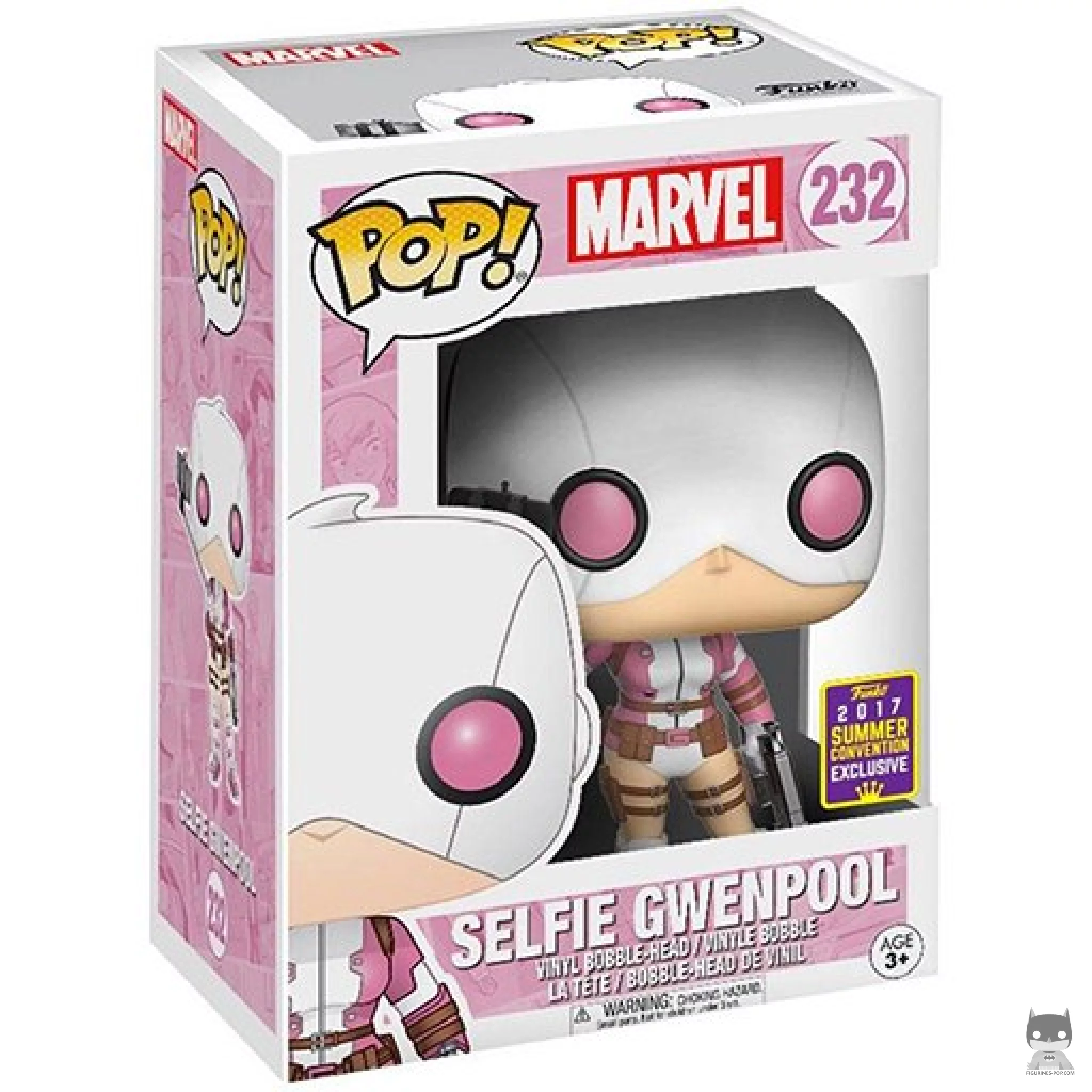 Figura Funko Pop! Gwenpool en su caja