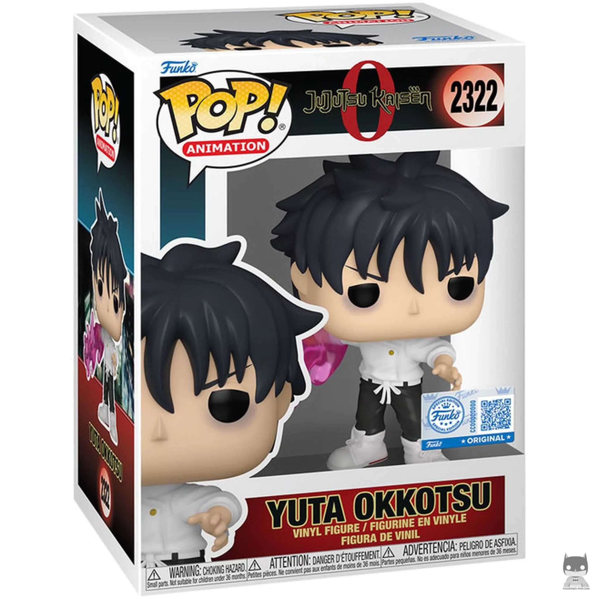 Figura Funko Pop! Yuta Okkotsu en su caja