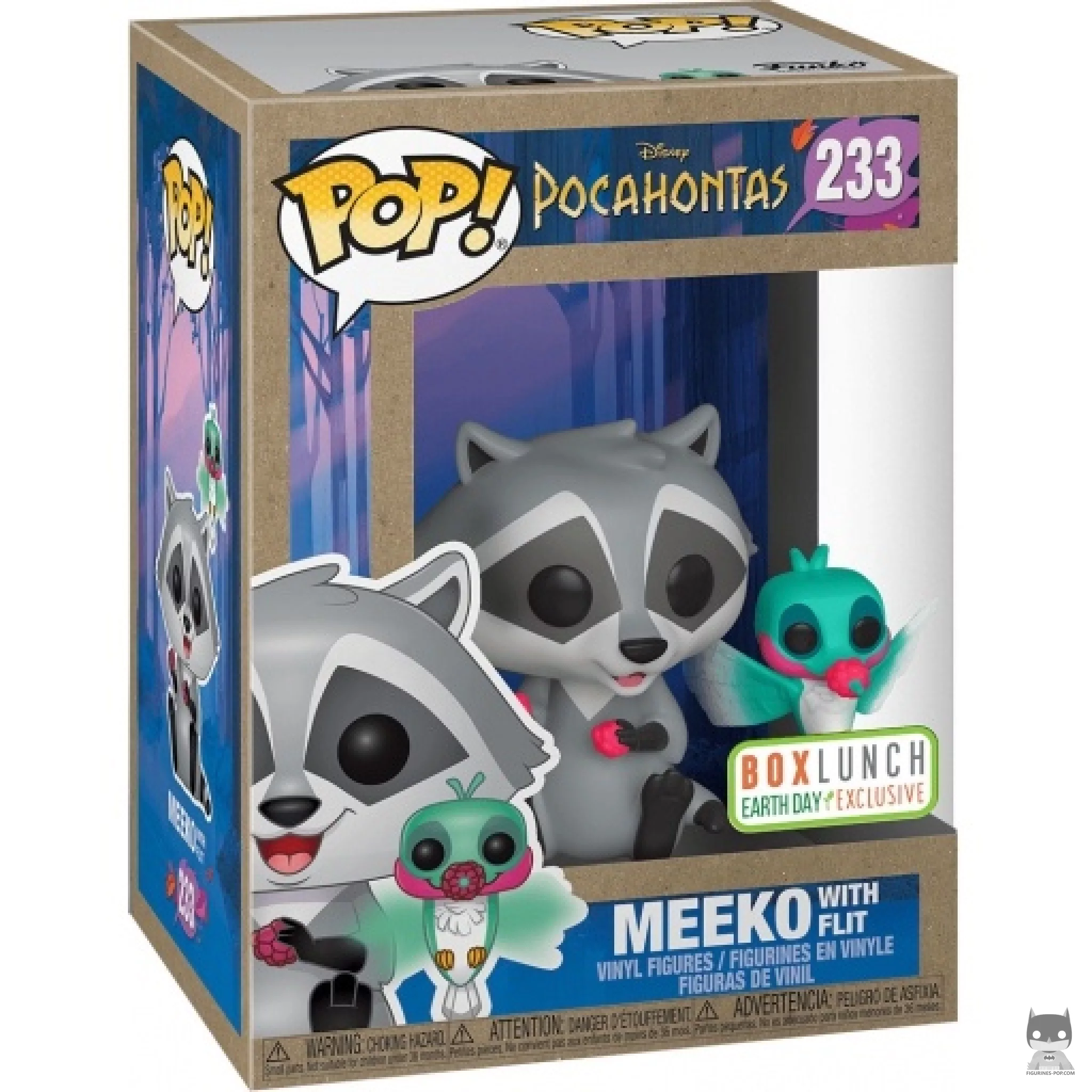 Figura Funko Pop! Meeko con Flit en su caja