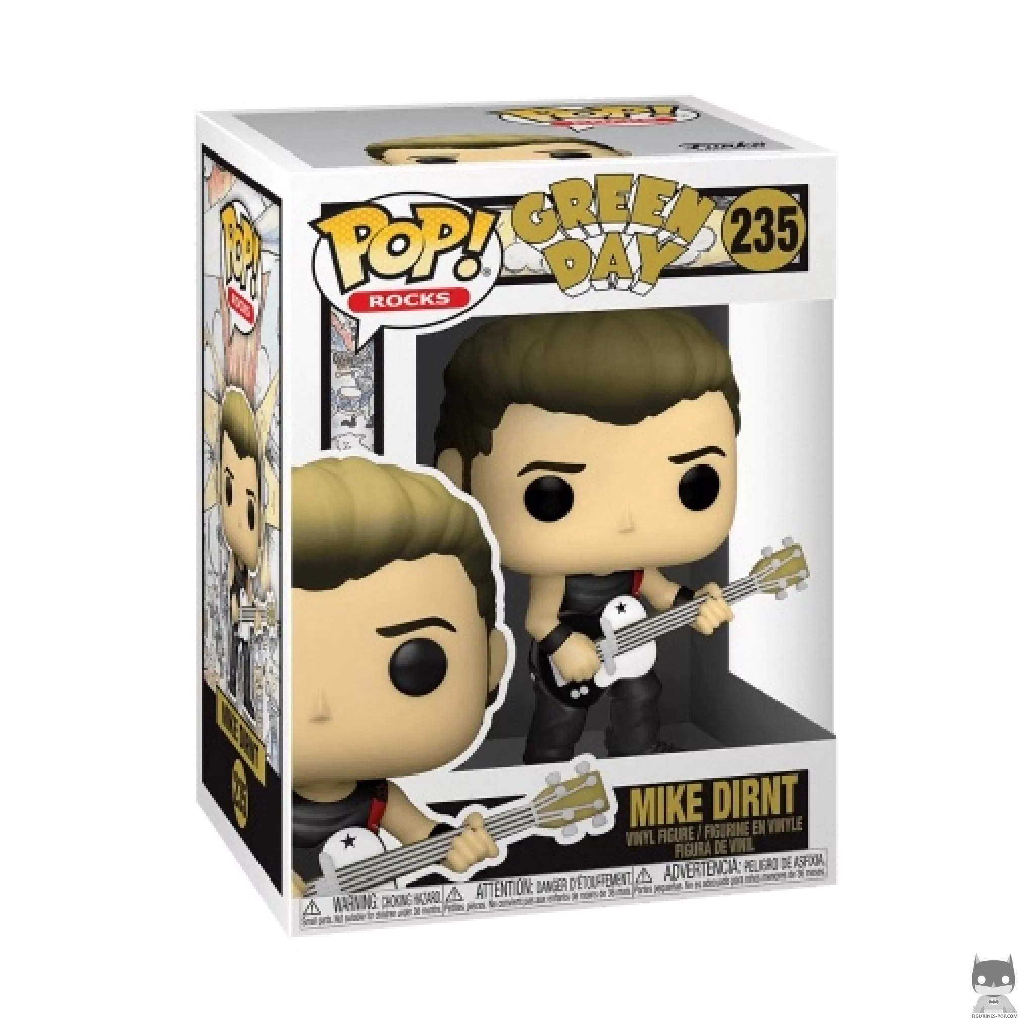 Figura Funko Pop! Mike Dirnt en su caja