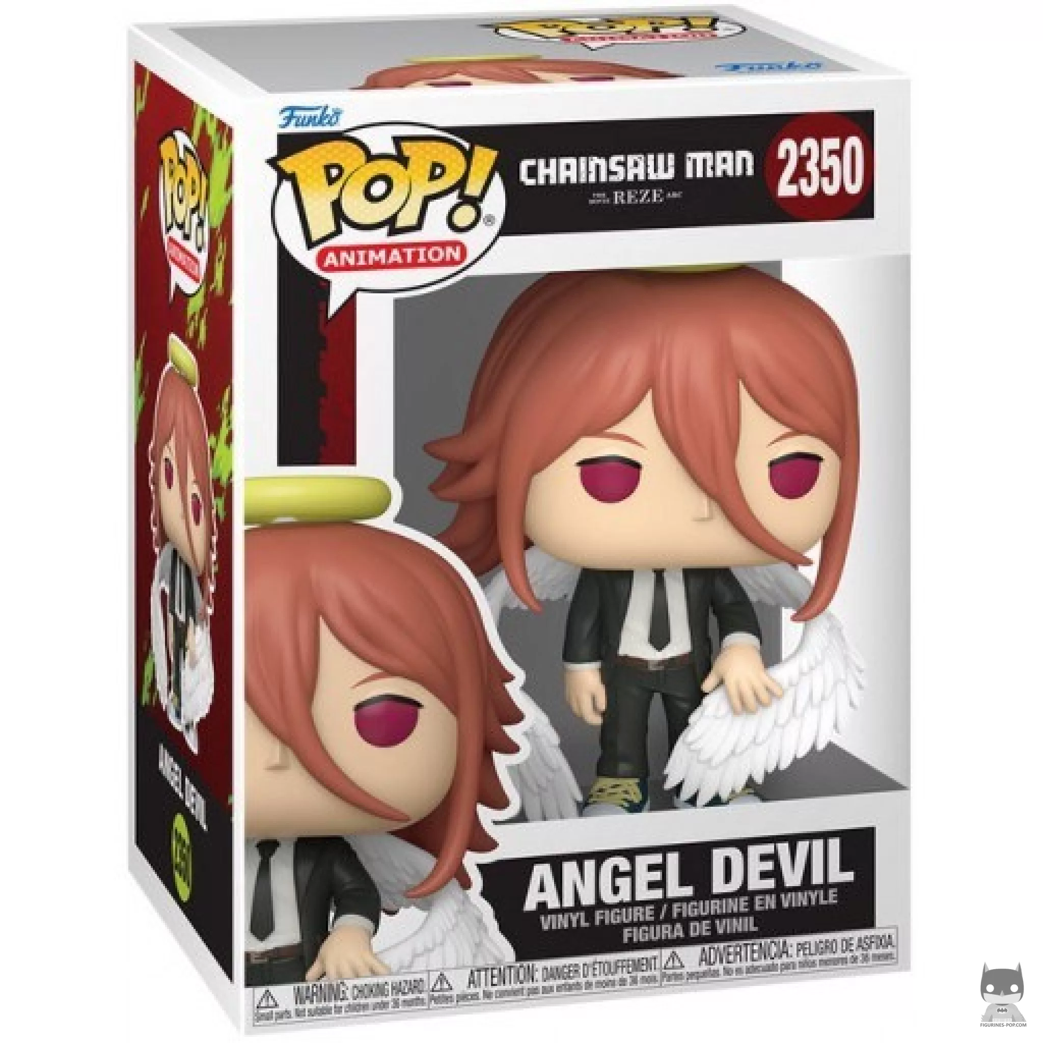Figura Funko Pop! Demonio Ángel en su caja