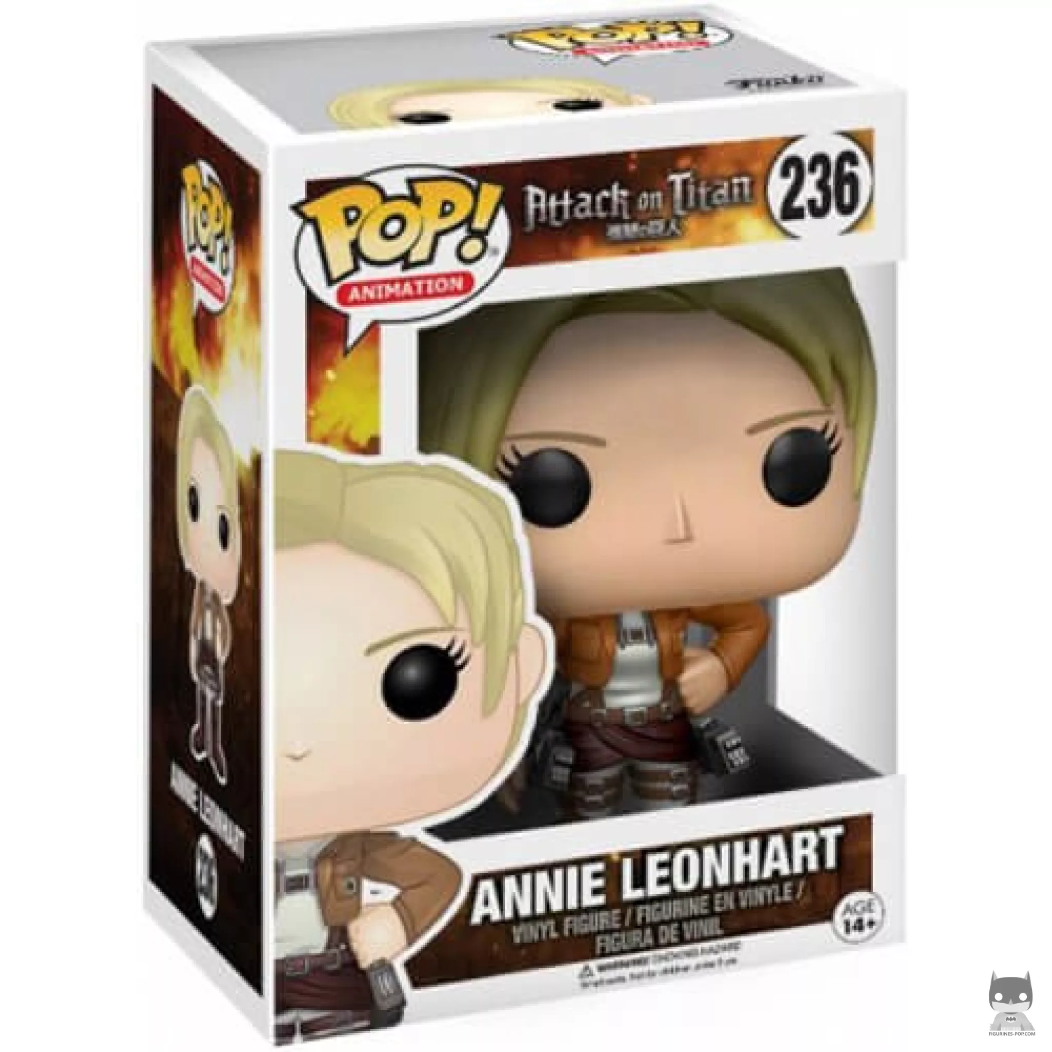 Figura Funko Pop! Annie Leonhart en su caja