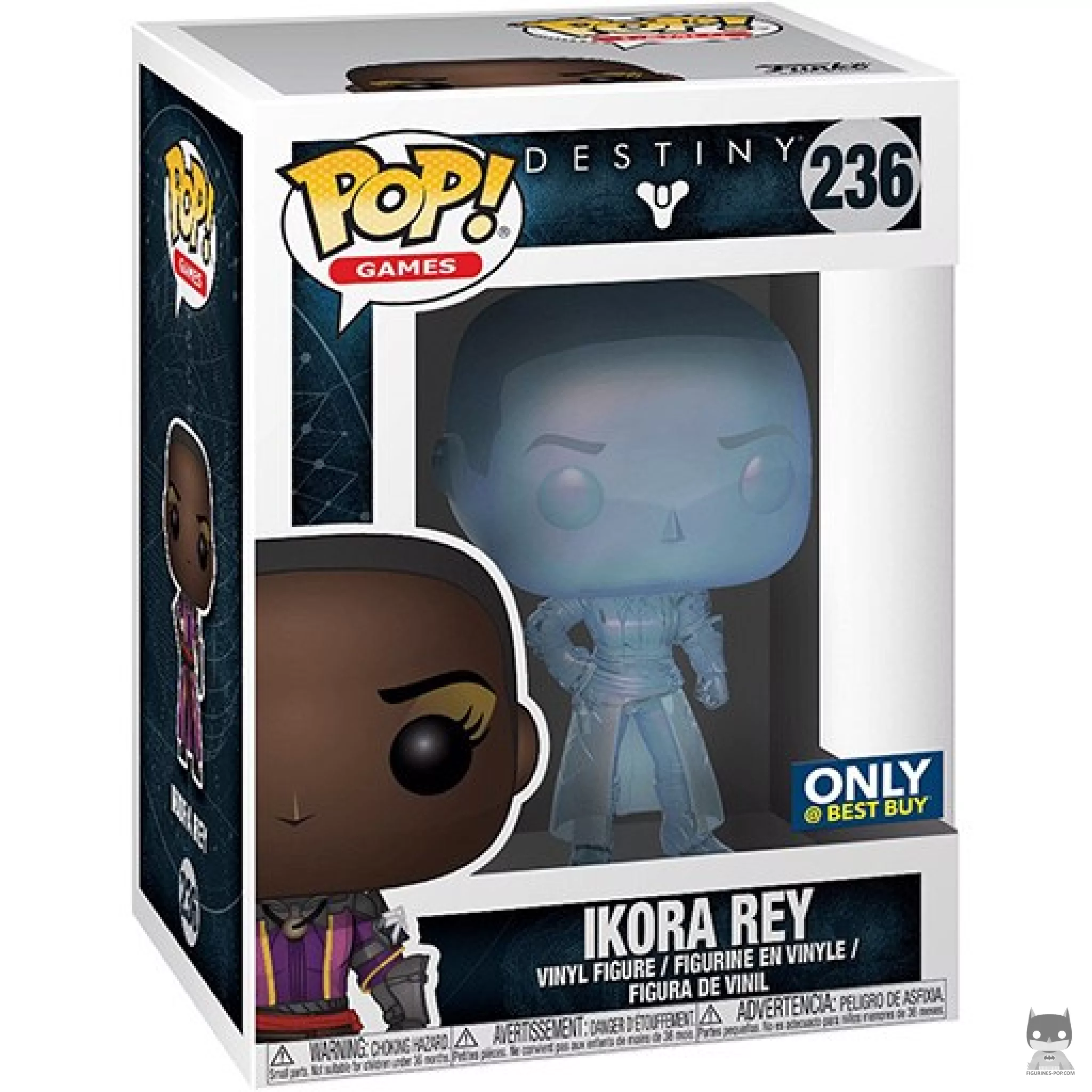 Figura Funko Pop! Ikora Rey (Translúcido) en su caja