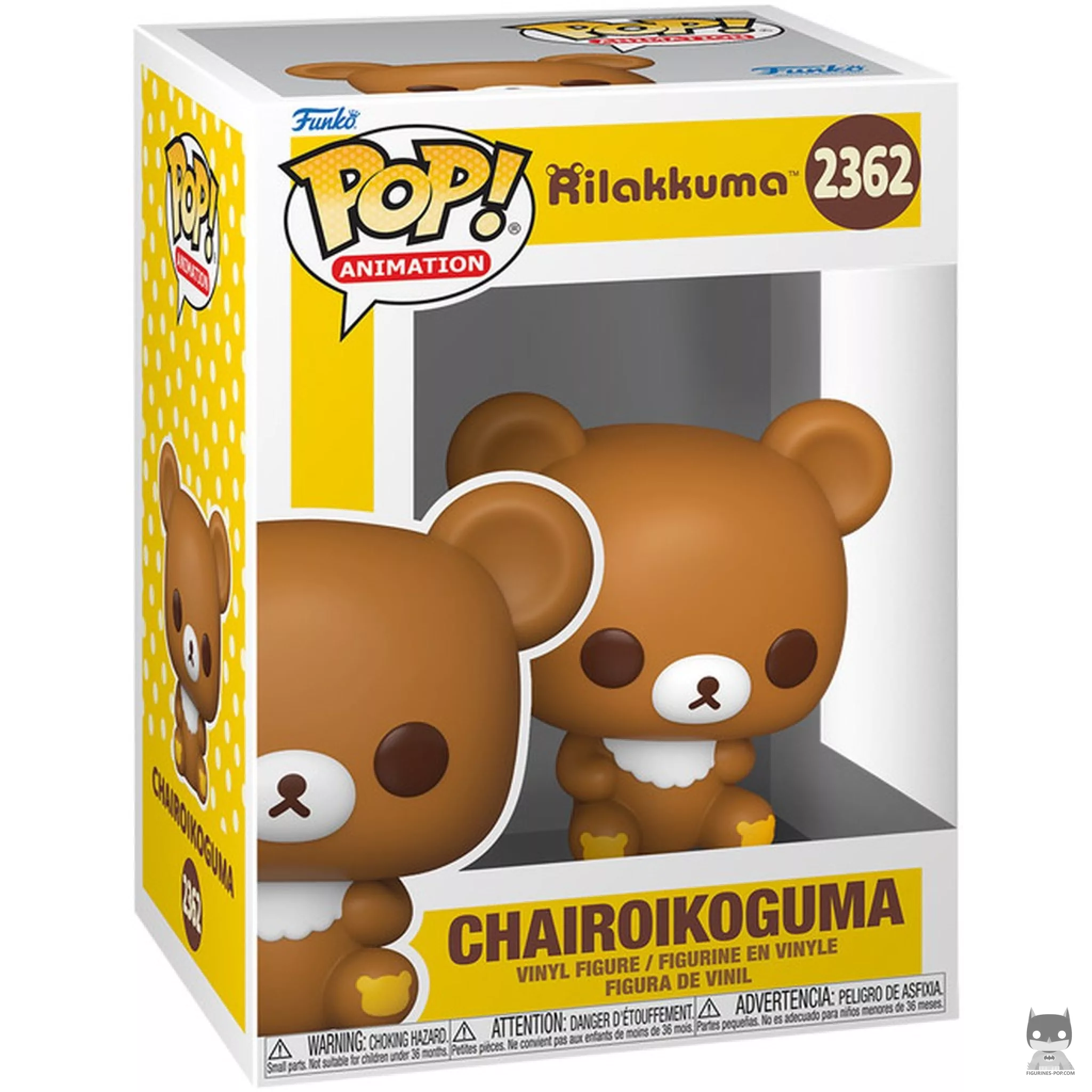 Figura Funko Pop! Chairoikoguma en su caja
