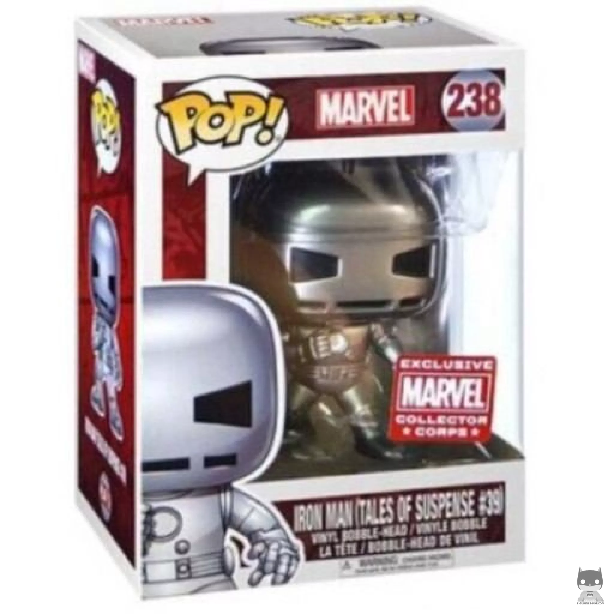 Figura Funko Pop! Iron Man en su caja