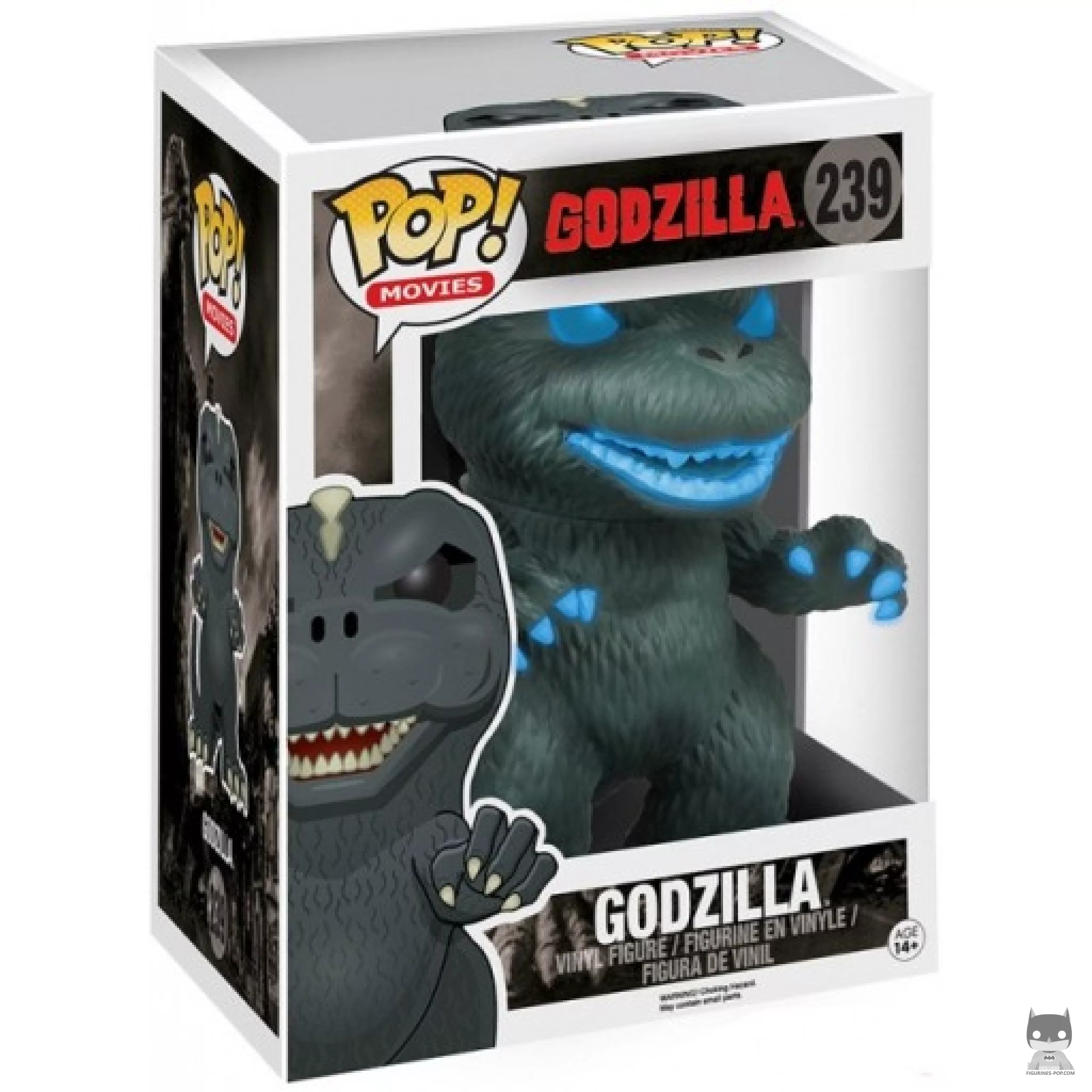 Figura Funko Pop! Godzilla (Azul) (Supersized) en su caja