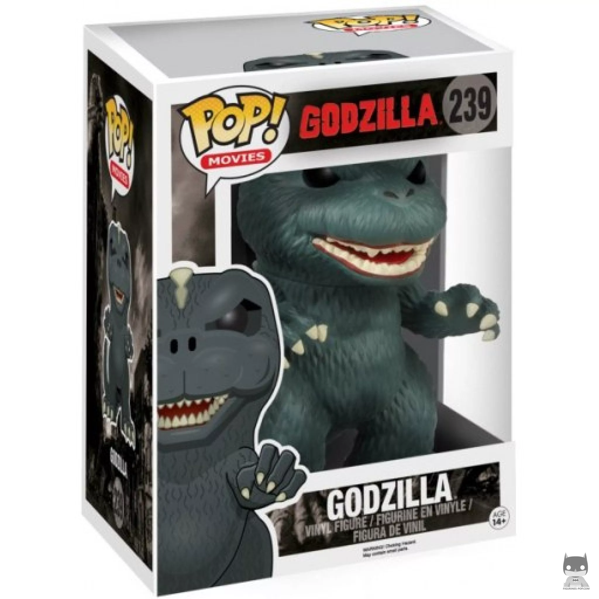 Figura Funko Pop! Godzilla (Supersized) en su caja