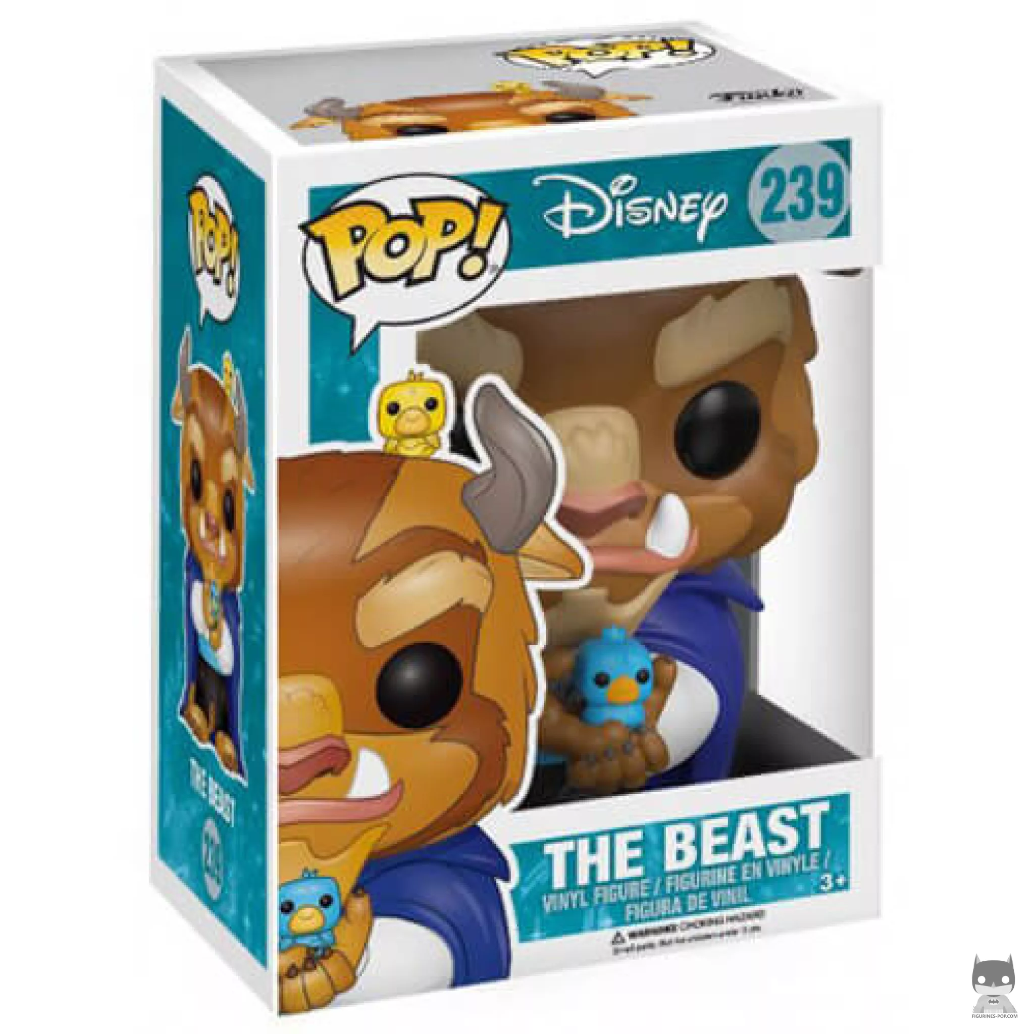 Figura Funko Pop! Bestia en su caja