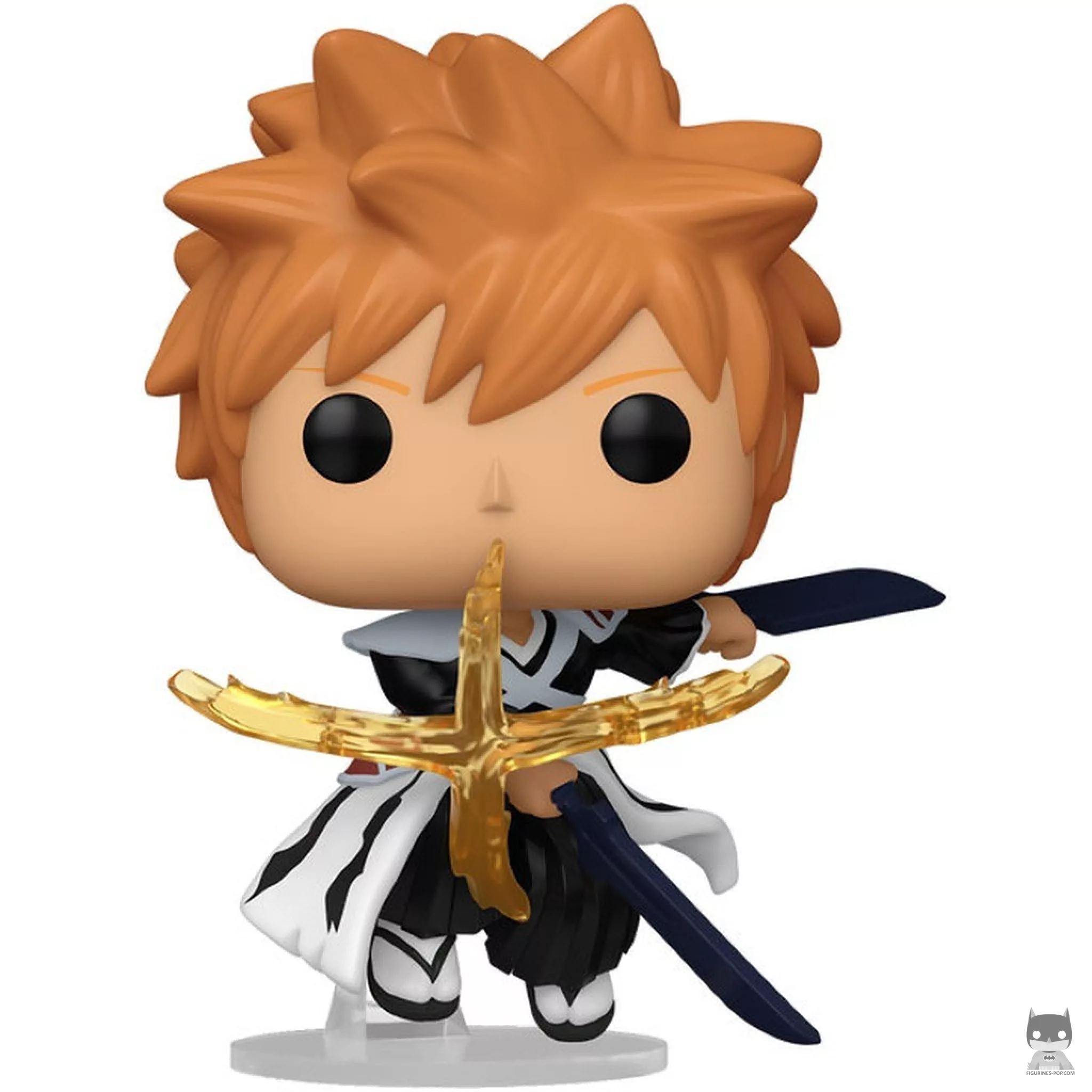 Figura Funko Pop! Ichigo Kurosaki con las dos espadas Zangetsu (Bleach)