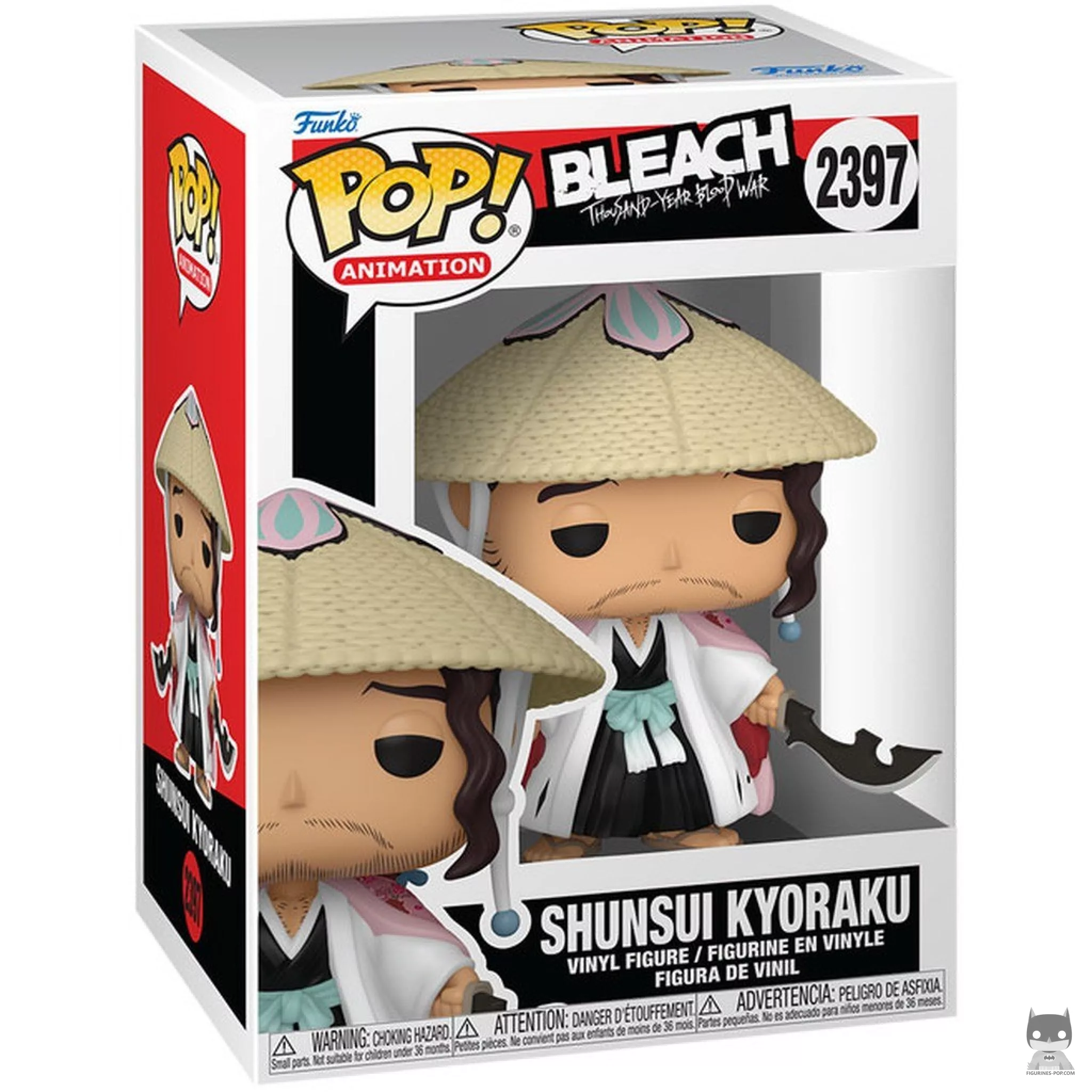 Figura Funko Pop! Shunsui Kyoraku en su caja