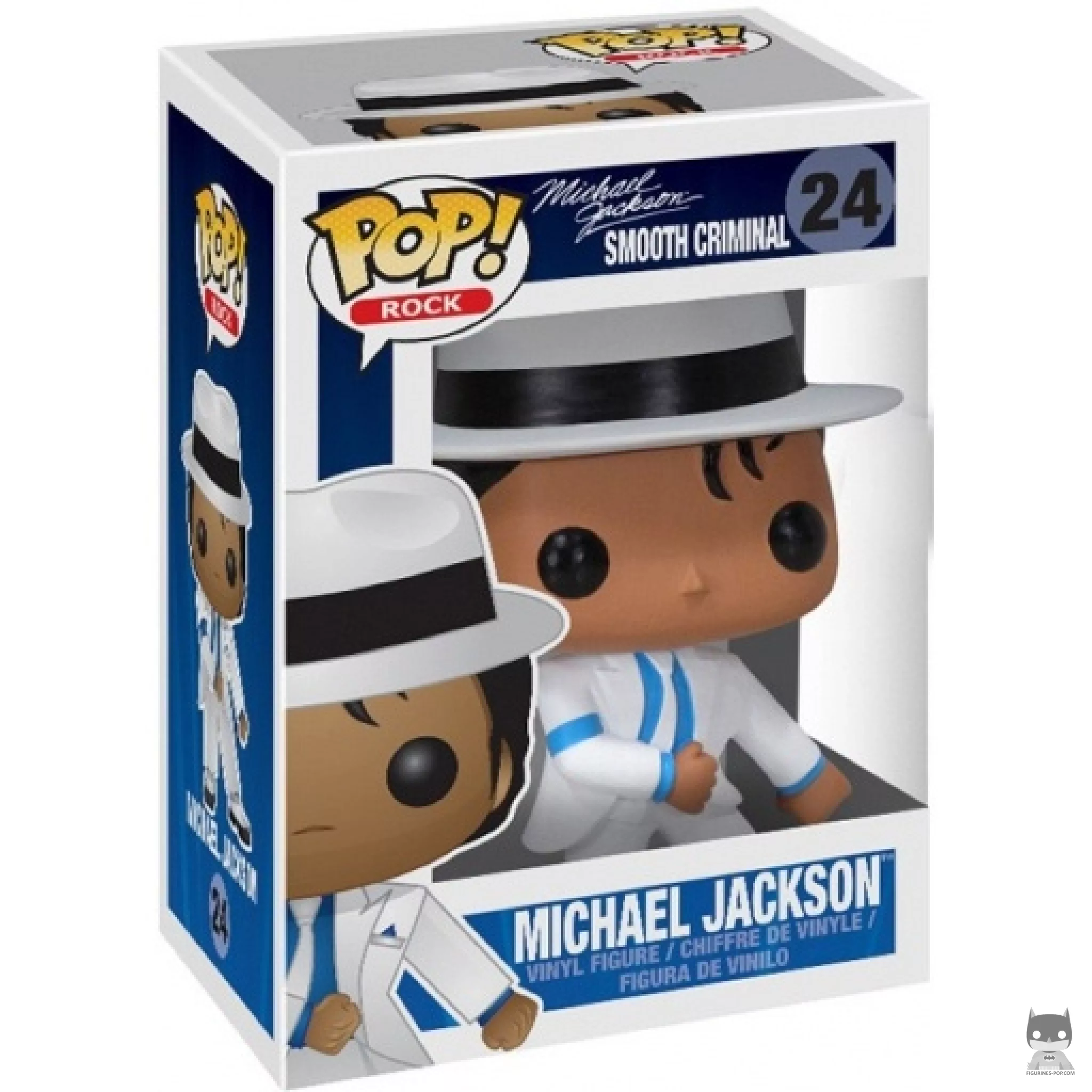 Figura Funko Pop! Michael Jackson (Smooth Criminal) en su caja