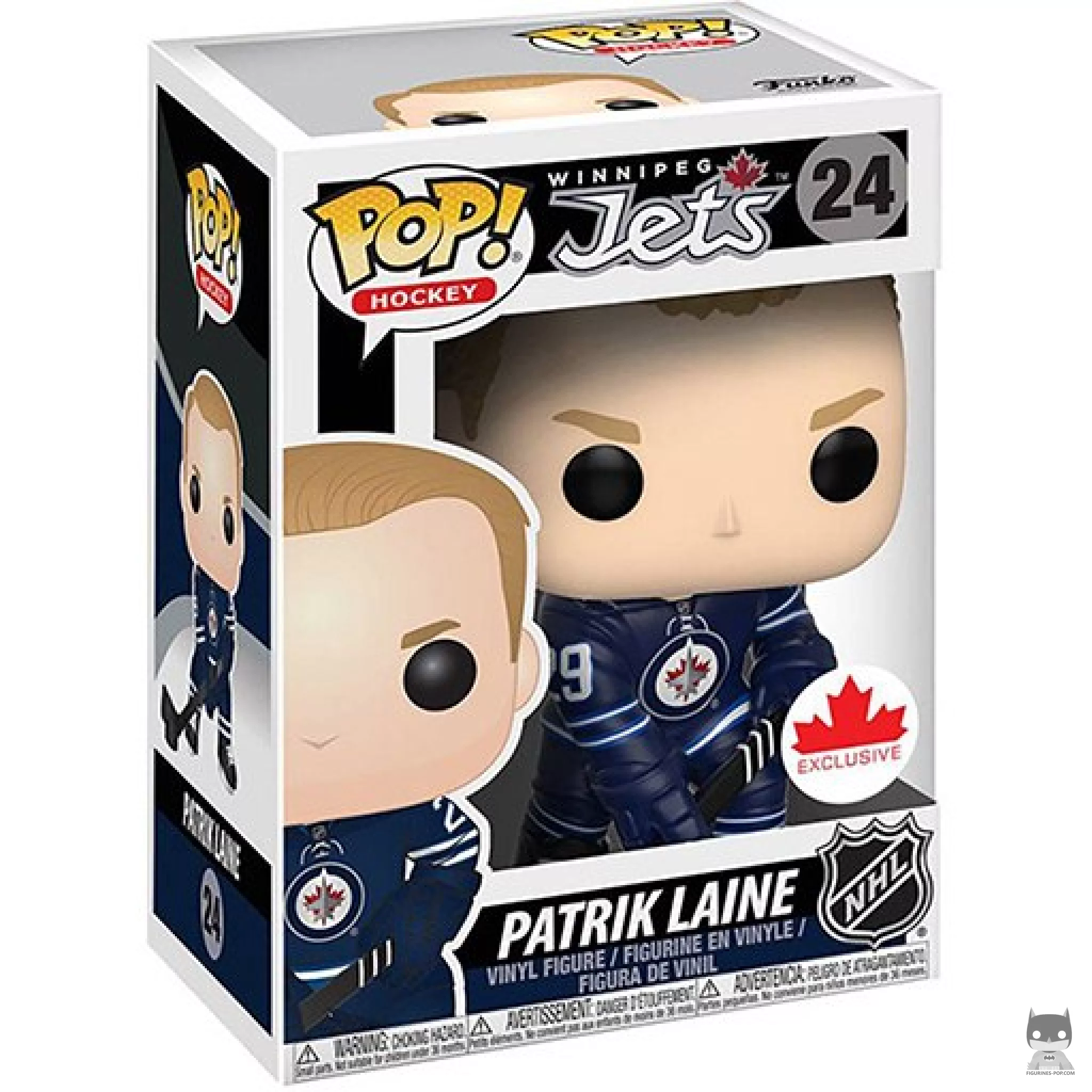 Figura Funko Pop! Patrik Laine en su caja