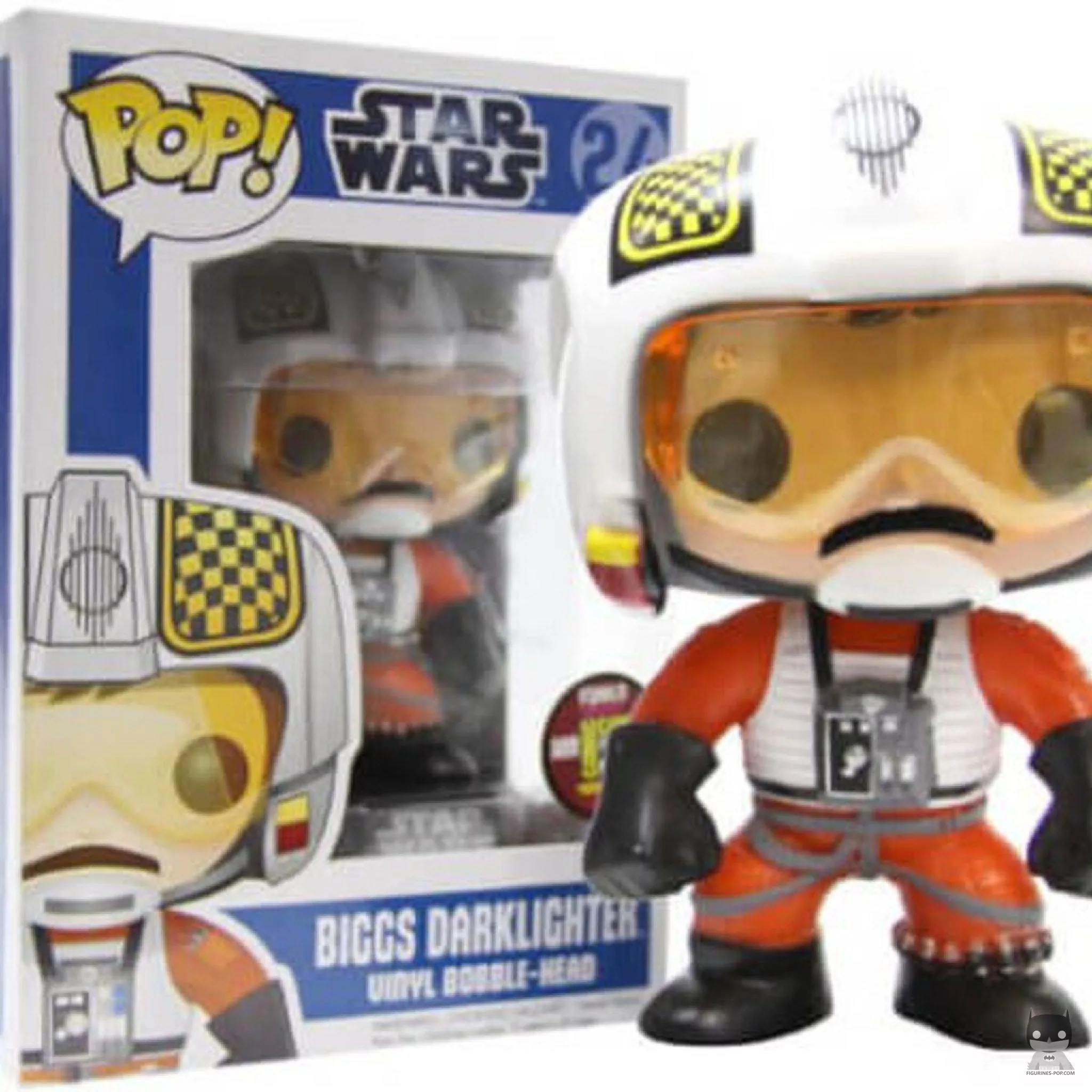 Figura Funko Pop! Biggs Darklighter en su caja