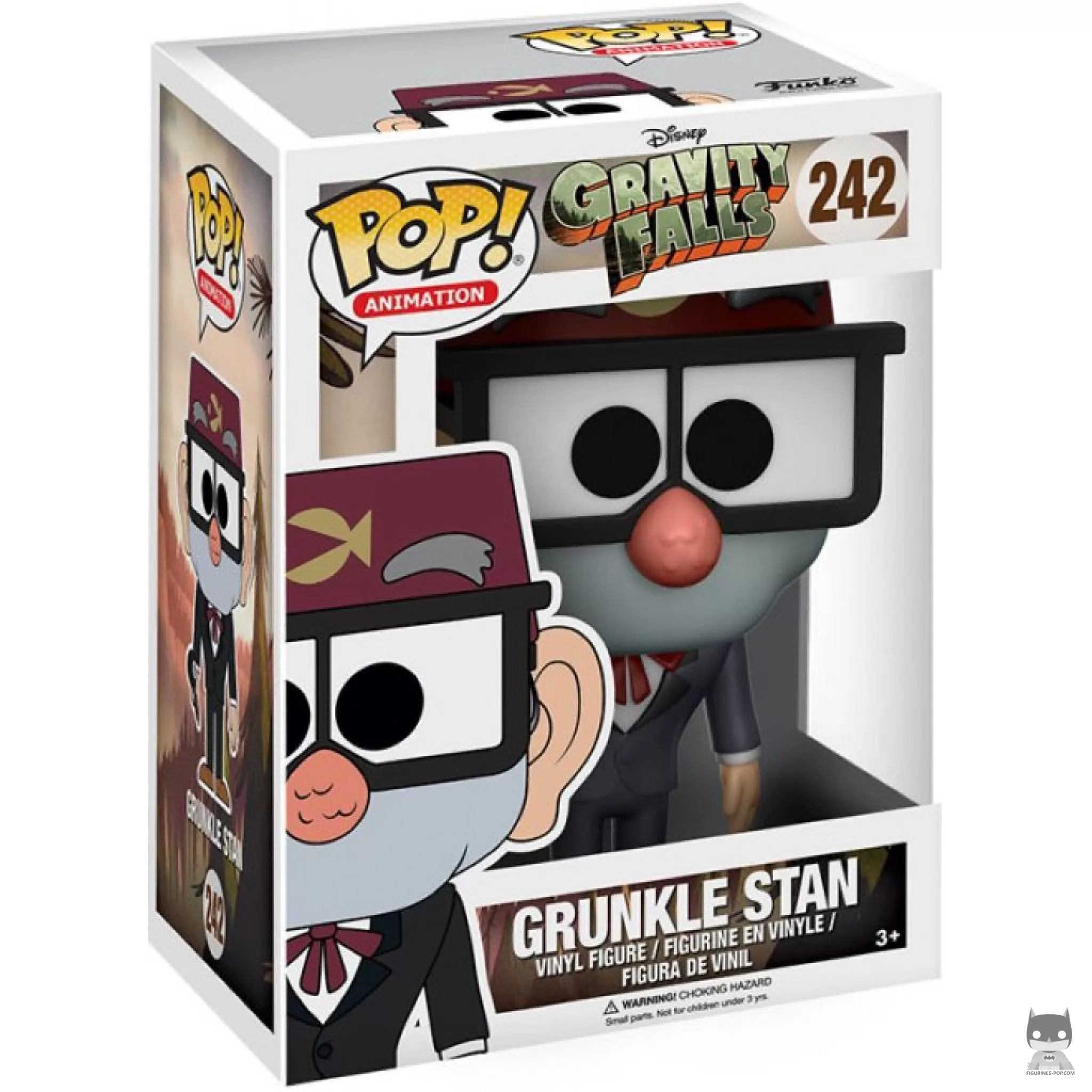 Figura Funko Pop! Tío abuelo Stan en su caja