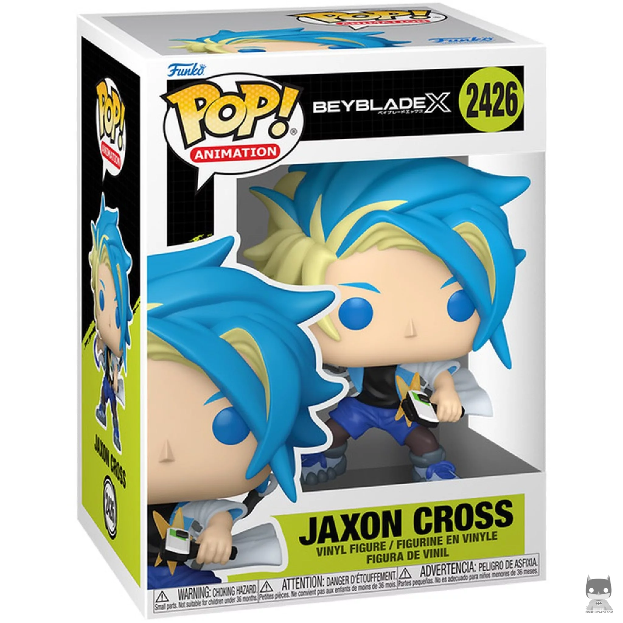 Figura Funko Pop! Jaxon Cross en su caja