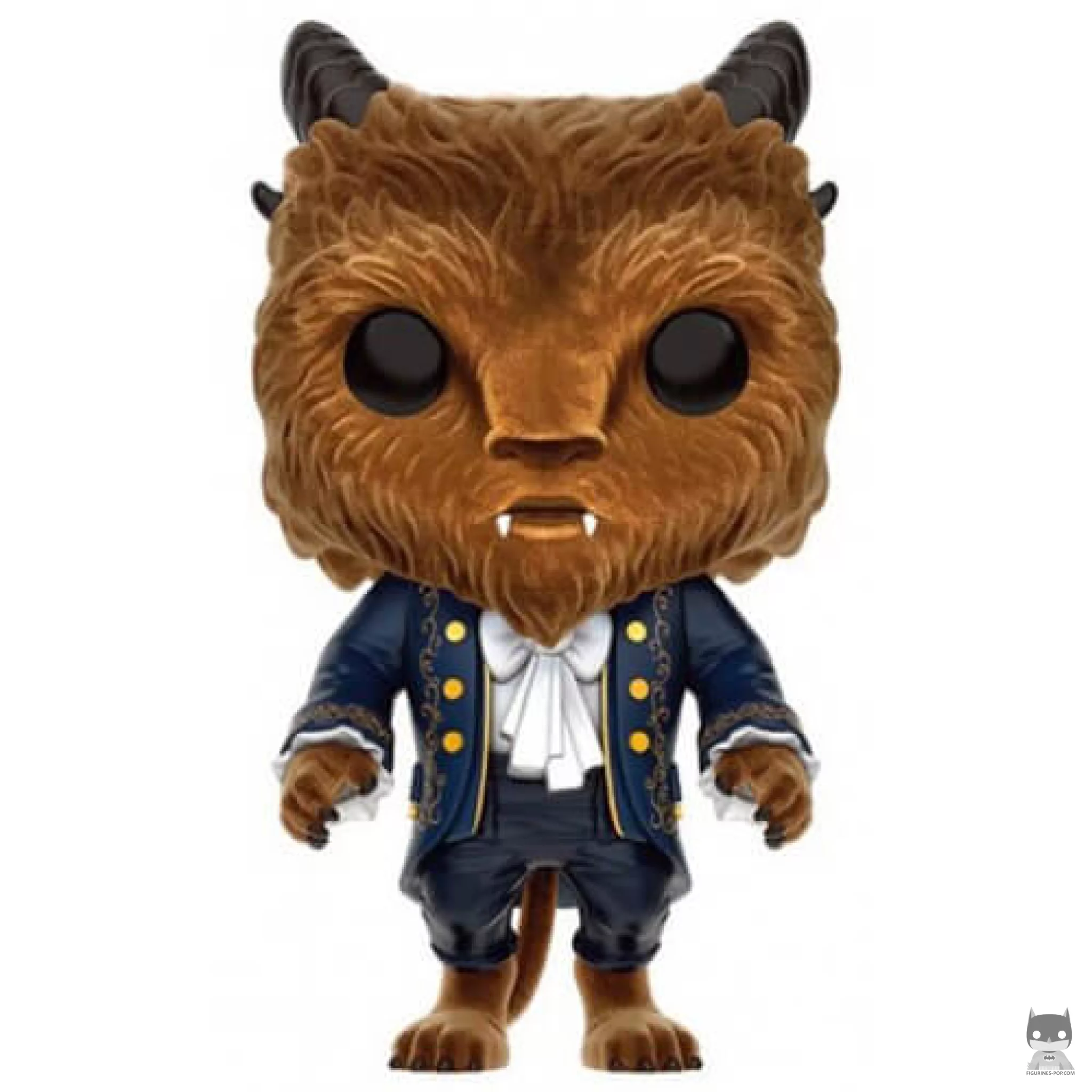 Figura Funko Pop! Bestia (Flocado) (La bella y la bestia)