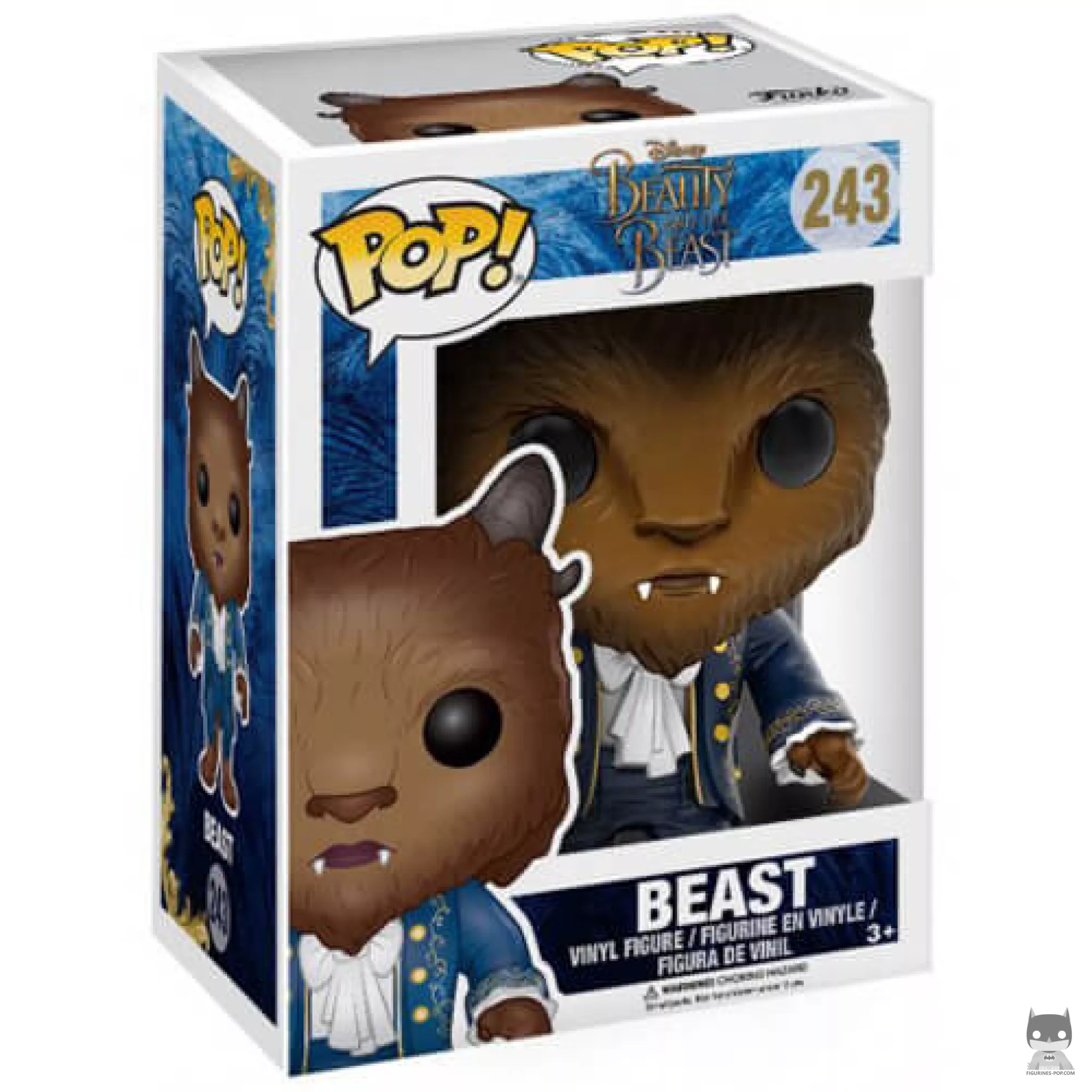 Figura Funko Pop! Bestia en su caja