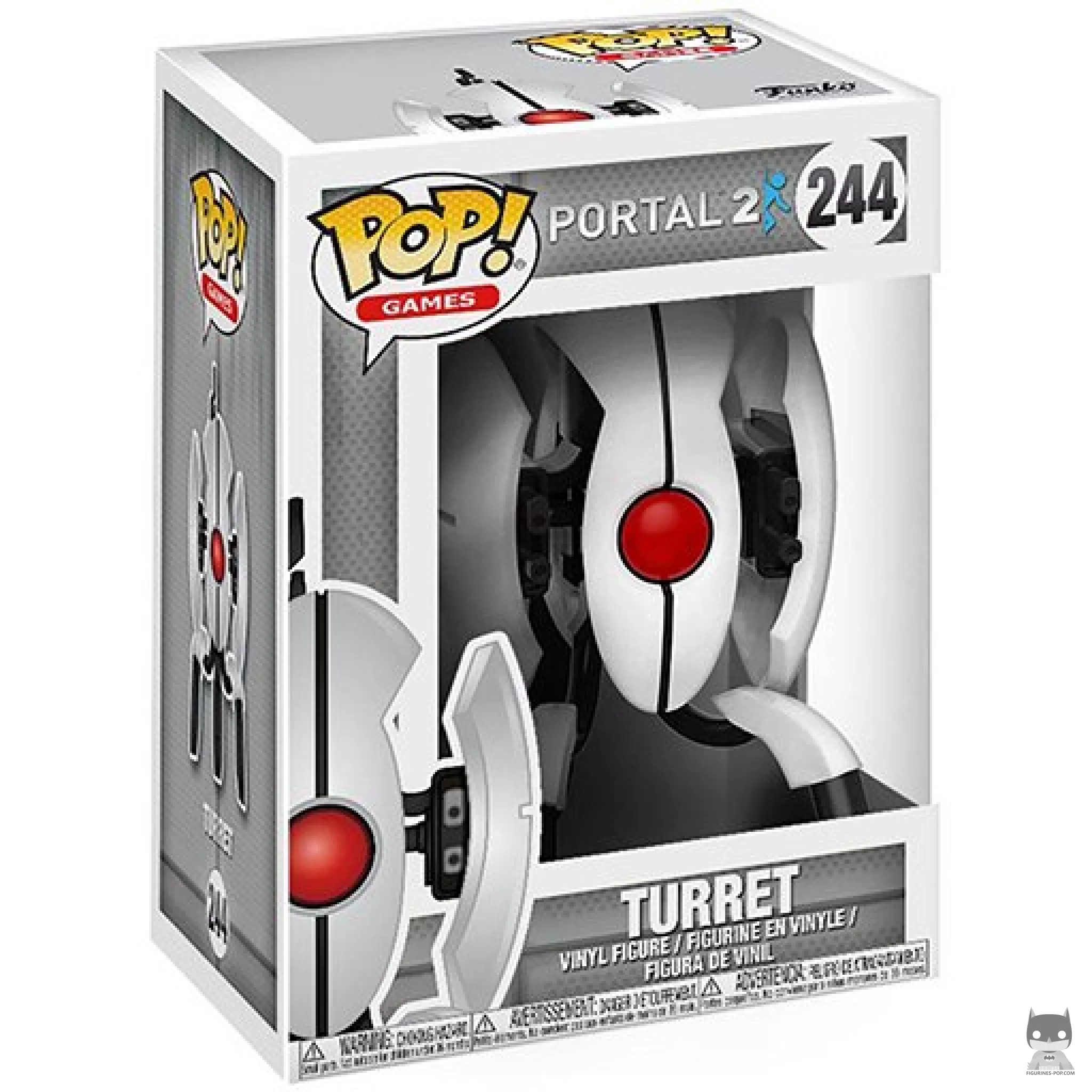 Figura Funko Pop! Torreta en su caja