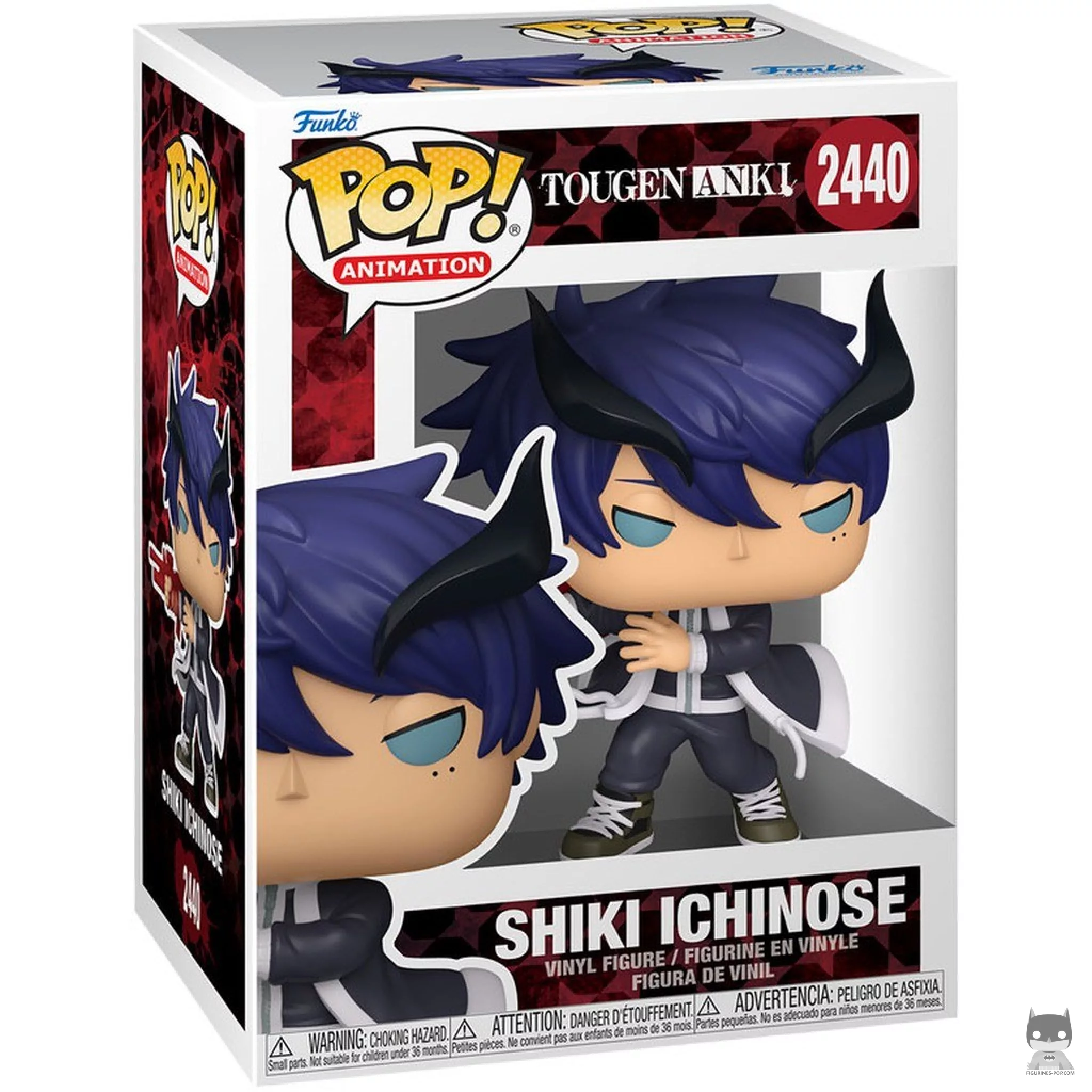 Figura Funko Pop! Shiki Ichinose en su caja