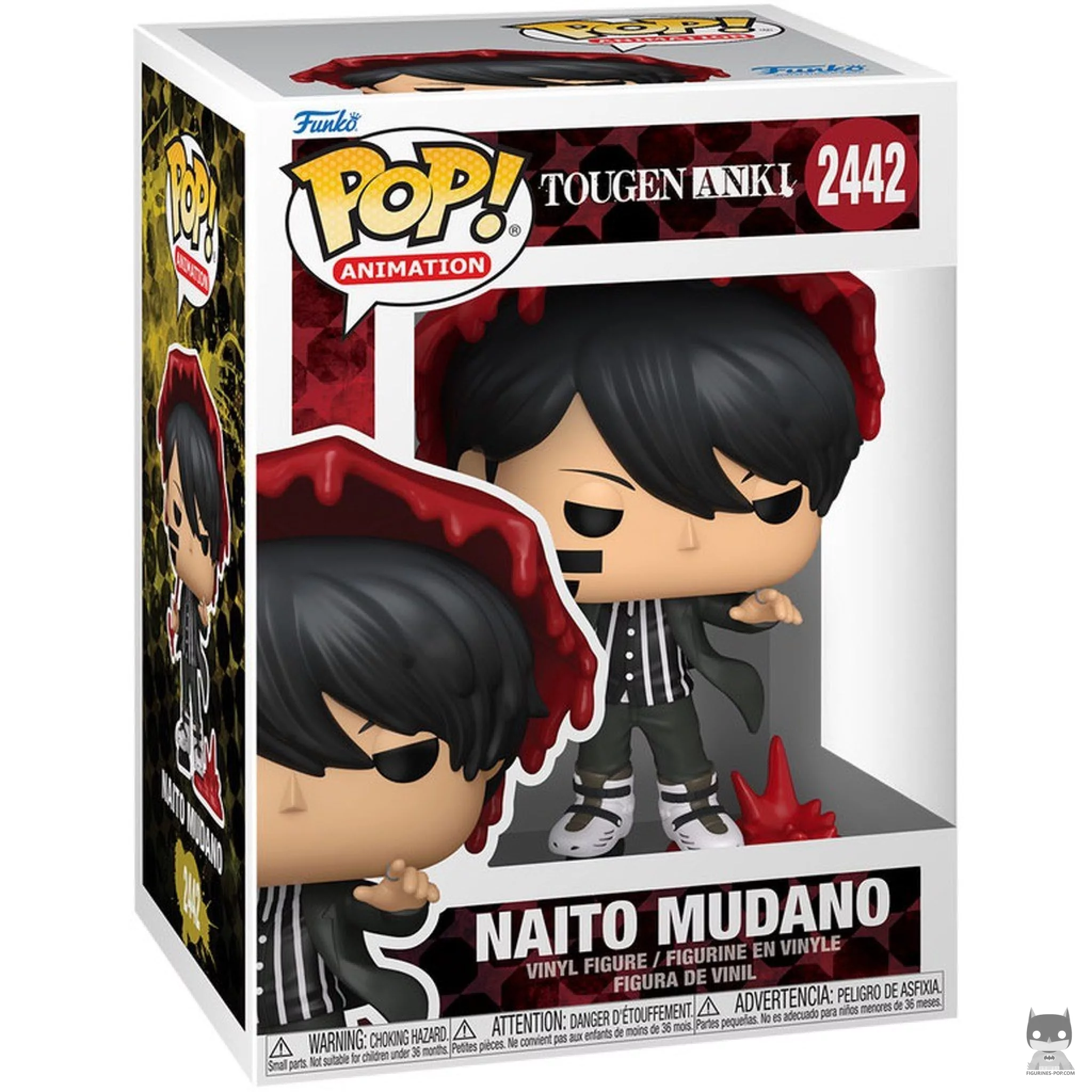 Figura Funko Pop! Naito Mudano en su caja