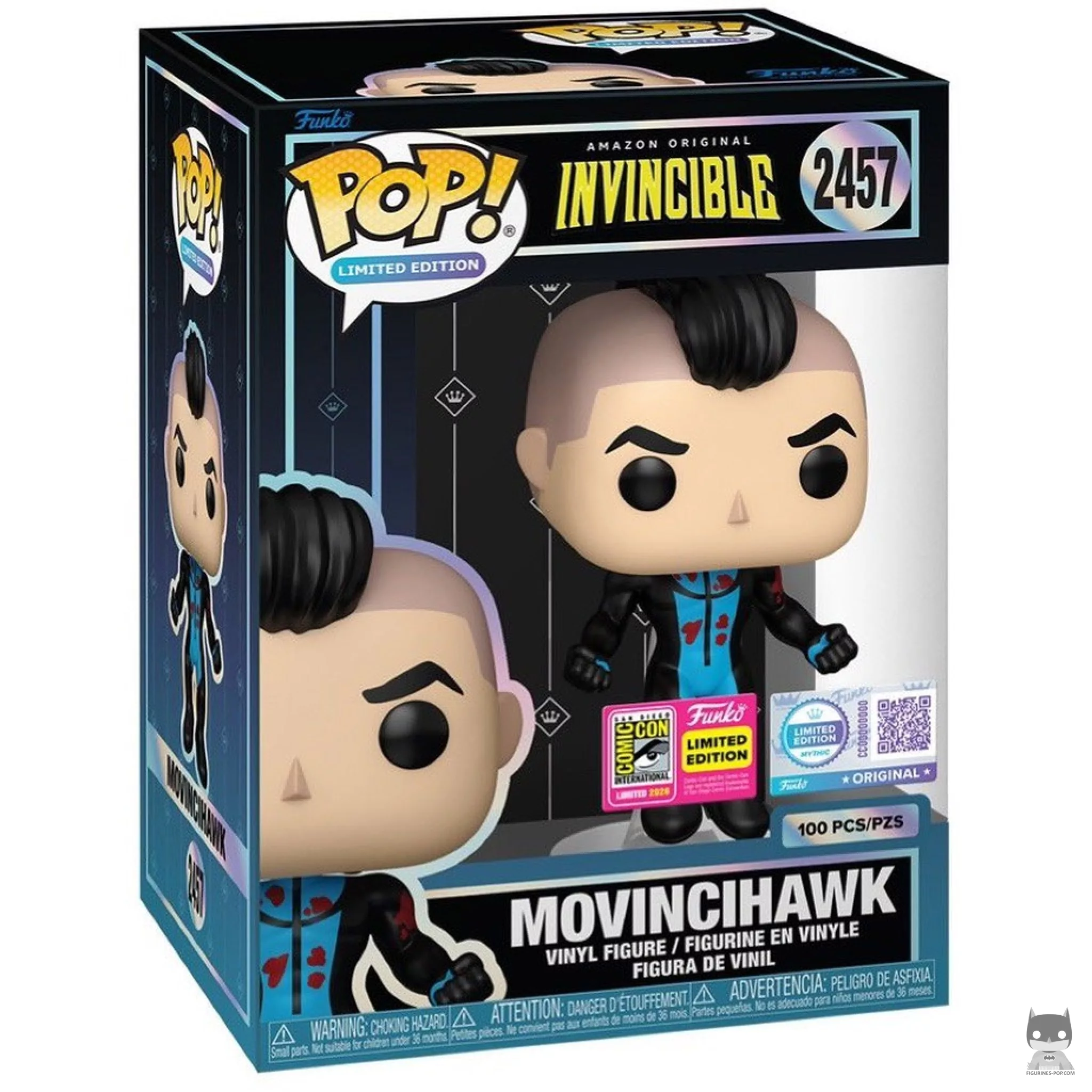 Figura Funko Pop! Movincihawk en su caja
