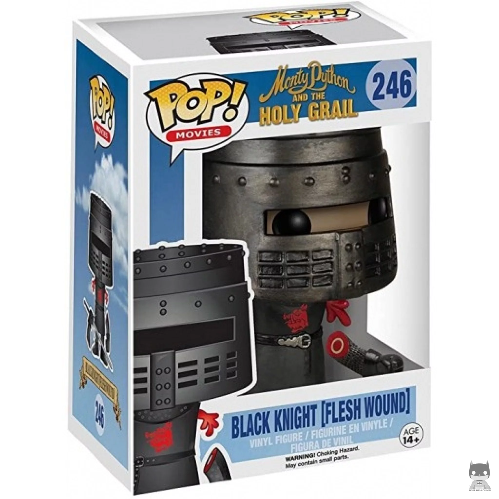 Figura Funko Pop! Caballero Negro sin brazos en su caja