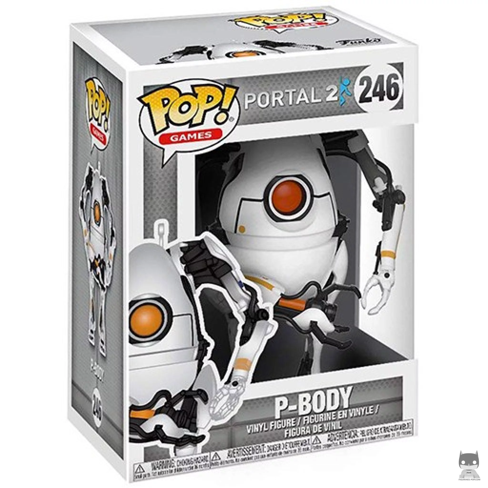 Figura Funko Pop! P-Body en su caja