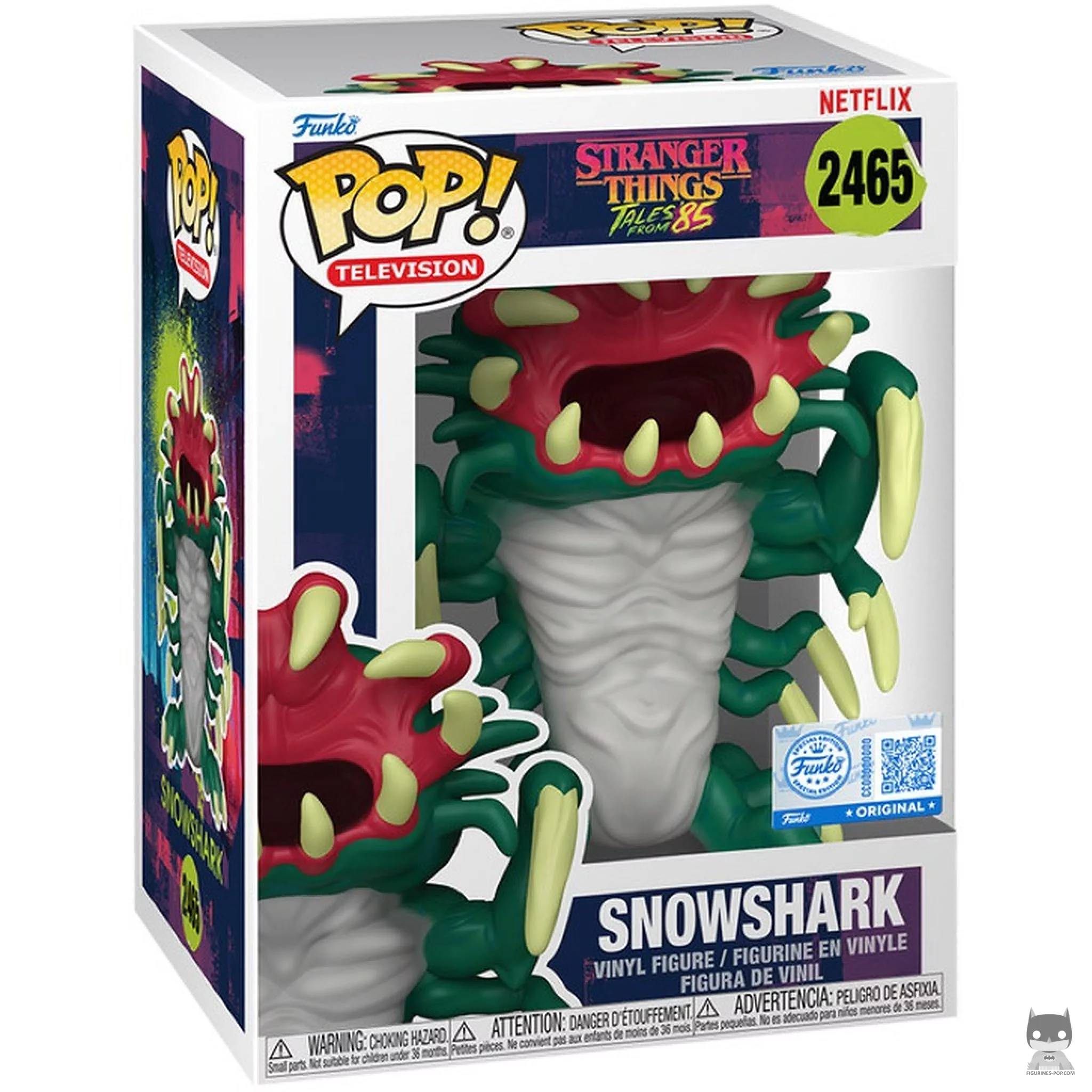 Figura Funko Pop! Tiburón de nieve en su caja