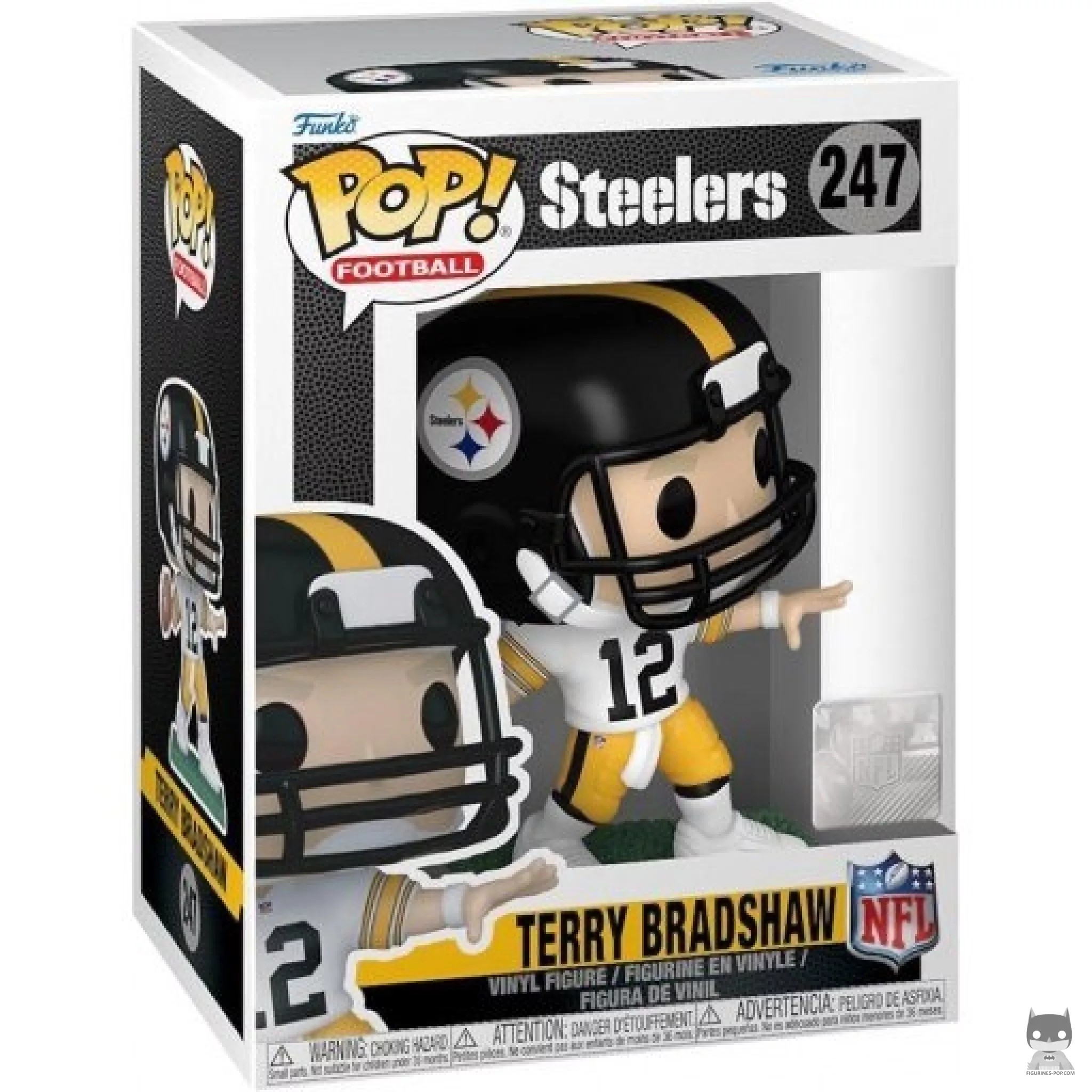 Figura Funko Pop! Terry Bradshaw en su caja