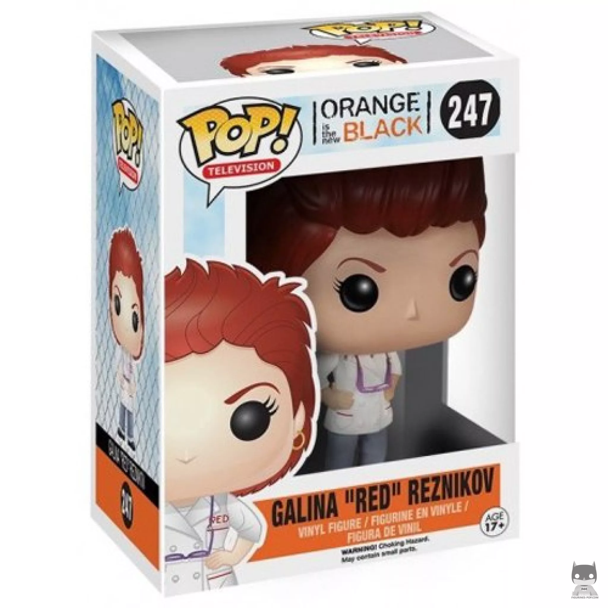 Figura Funko Pop! Galina "Red" Reznikov en su caja
