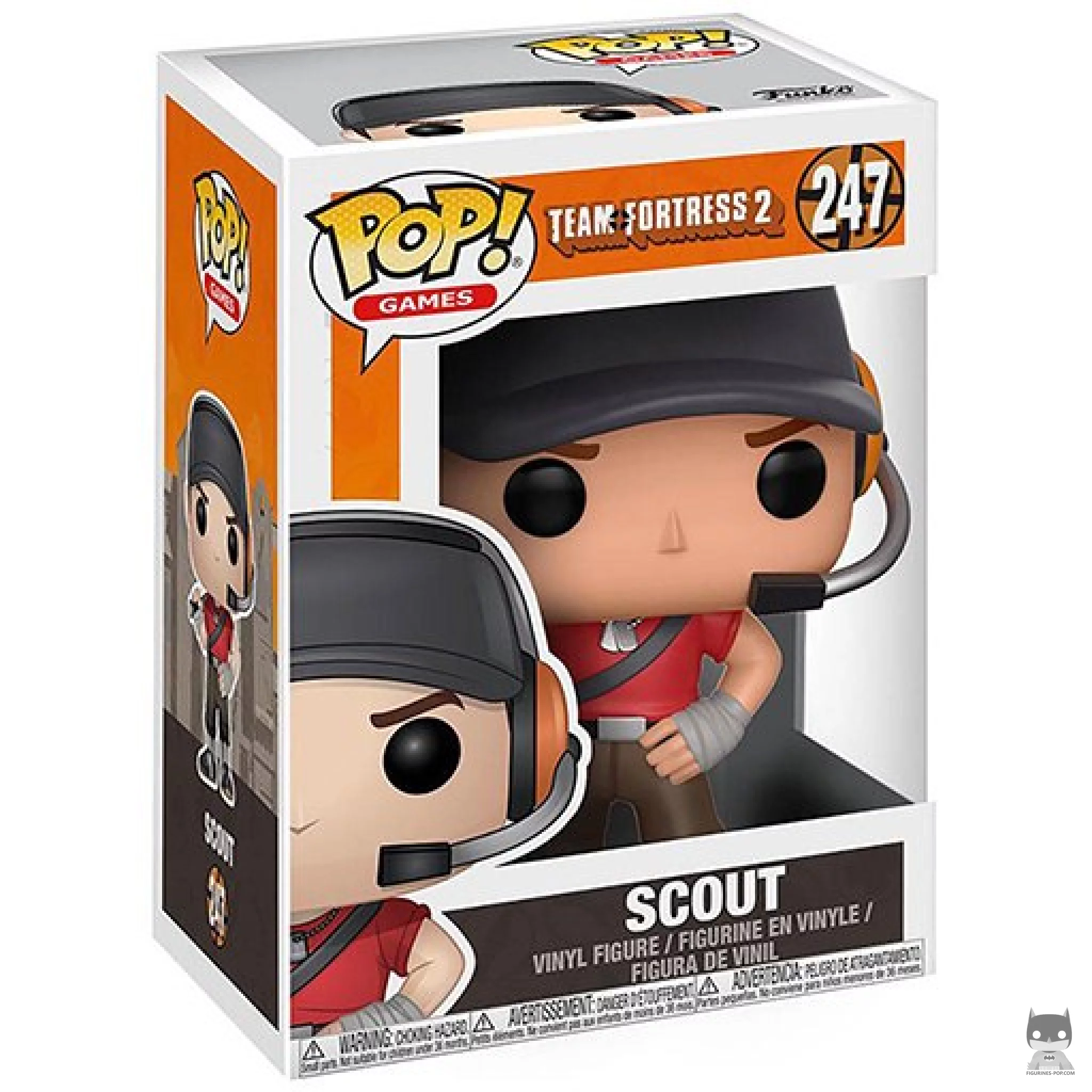 Figura Funko Pop! Scout en su caja