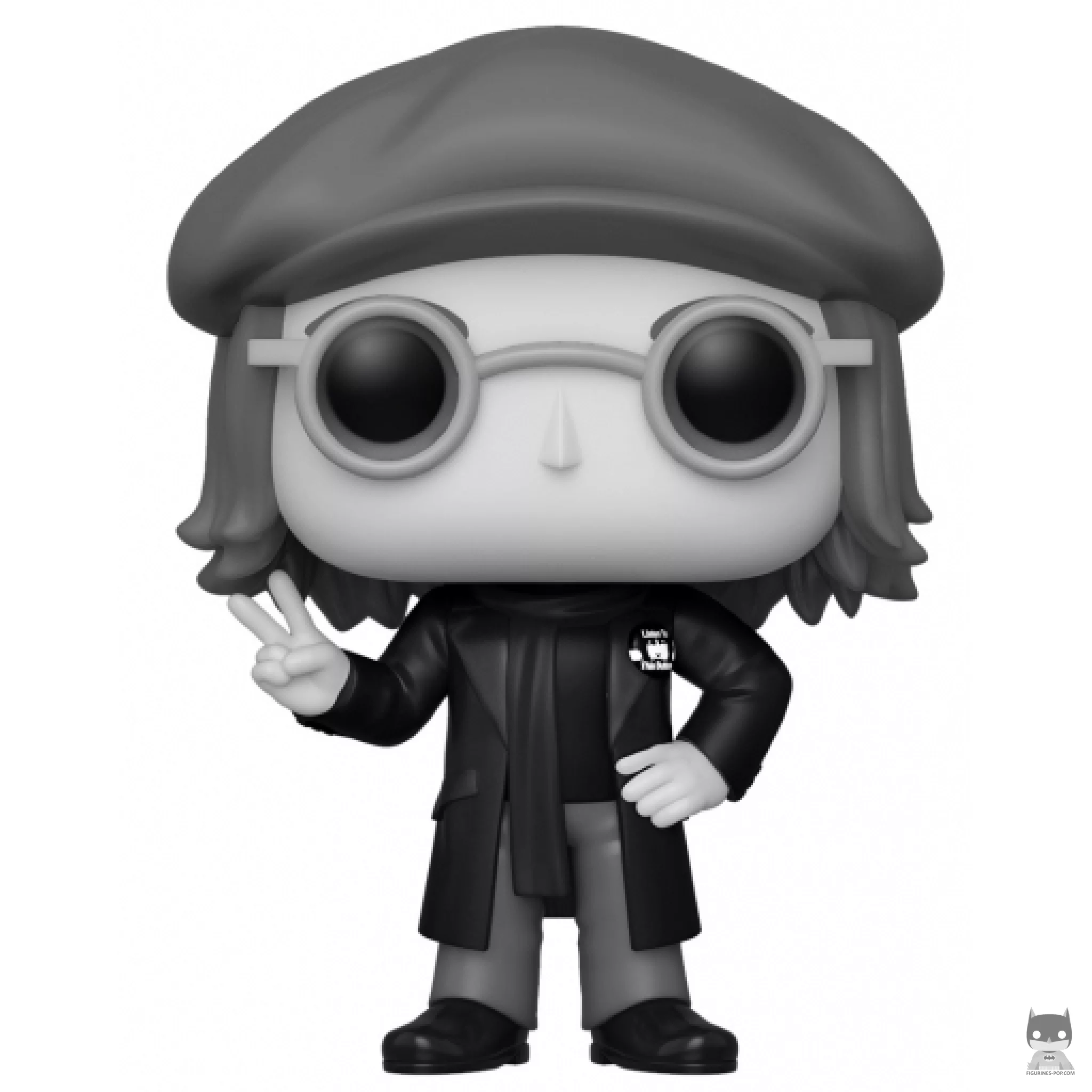 Figura Funko Pop! John Lennon (Blanco y negro) (Chase) (The Beatles)