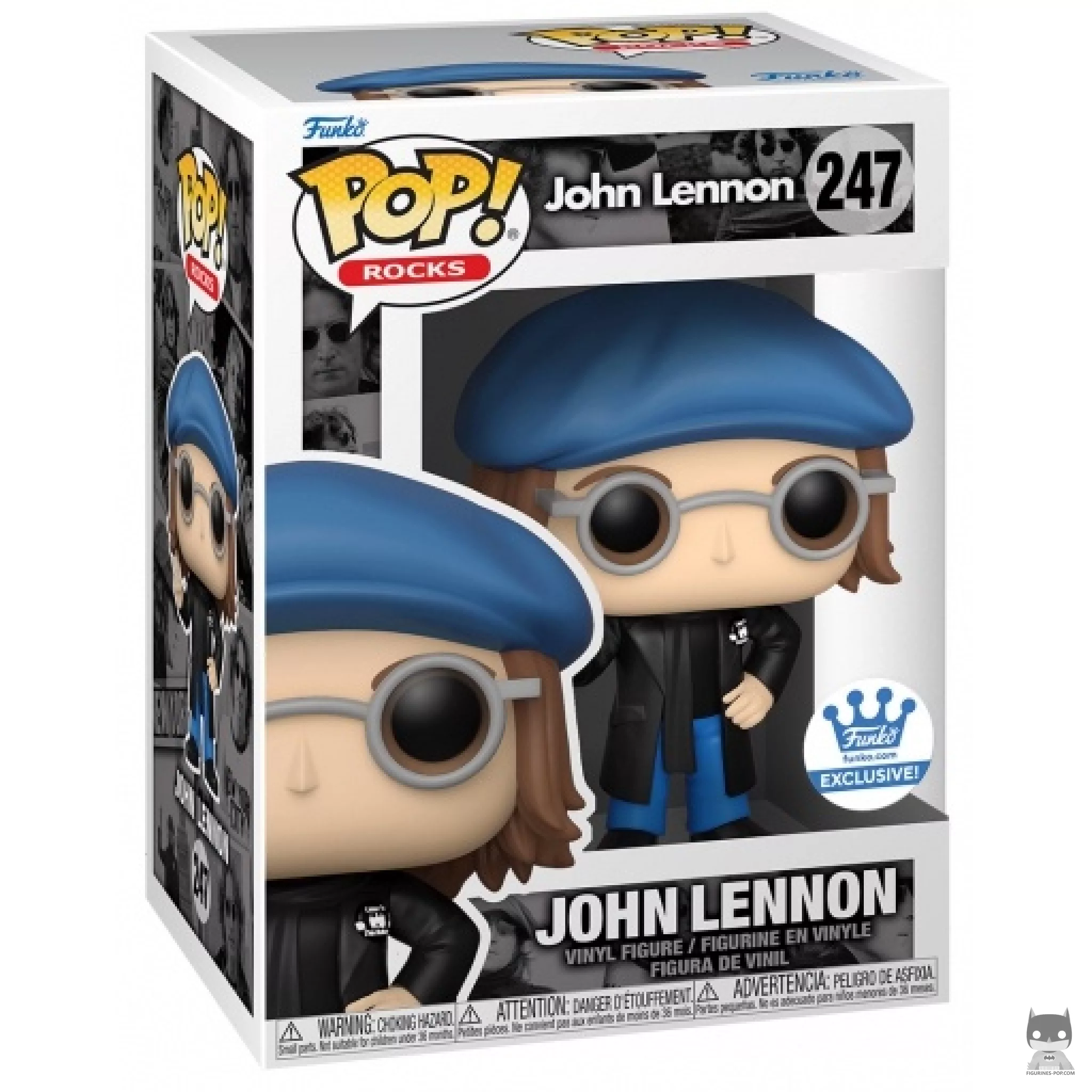 Figura Funko Pop! John Lennon en su caja