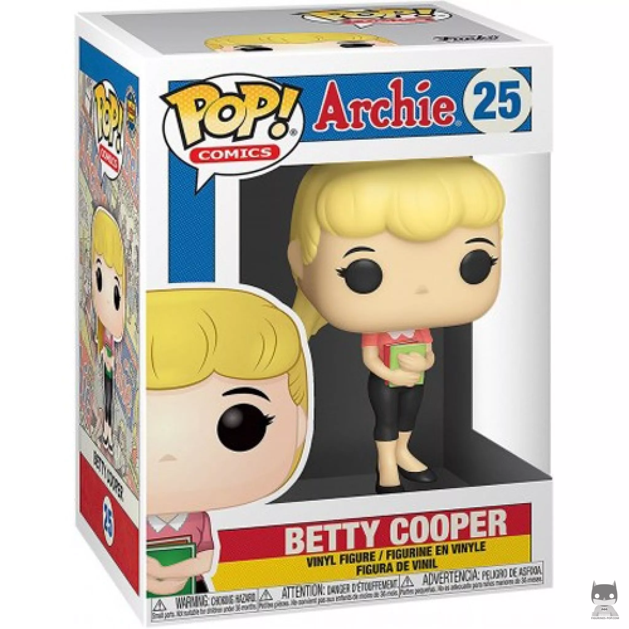 Figura Funko Pop! Betty Cooper en su caja