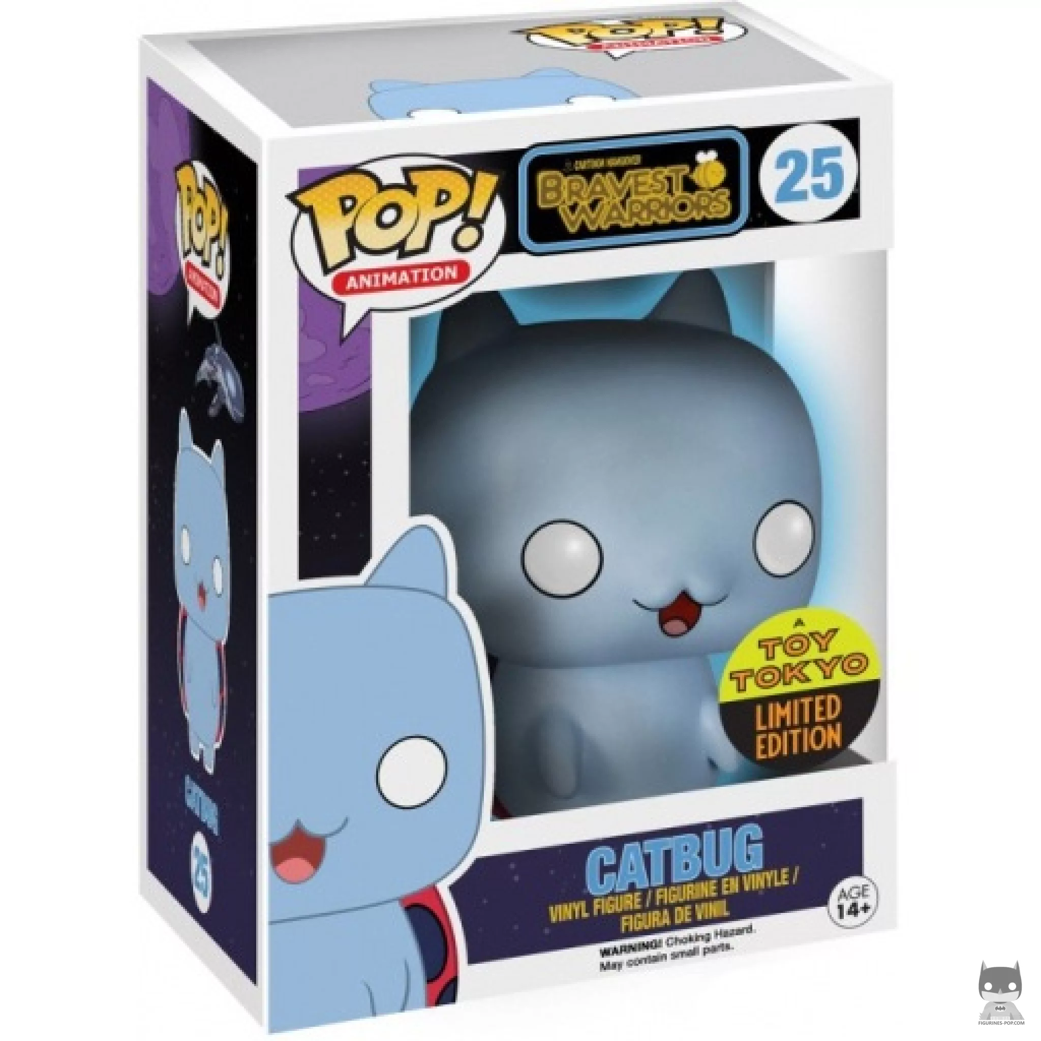 Figura Funko Pop! Catbug (Brilla en la oscuridad) en su caja