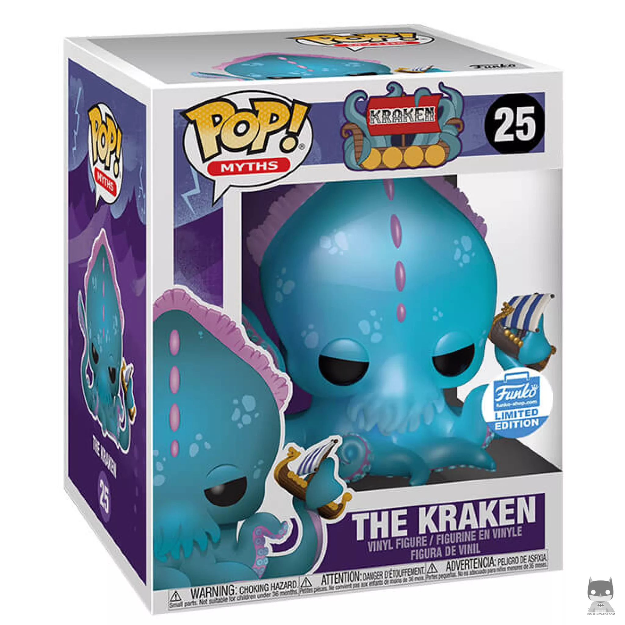 Figura Funko Pop! El Kraken (Supersized) en su caja