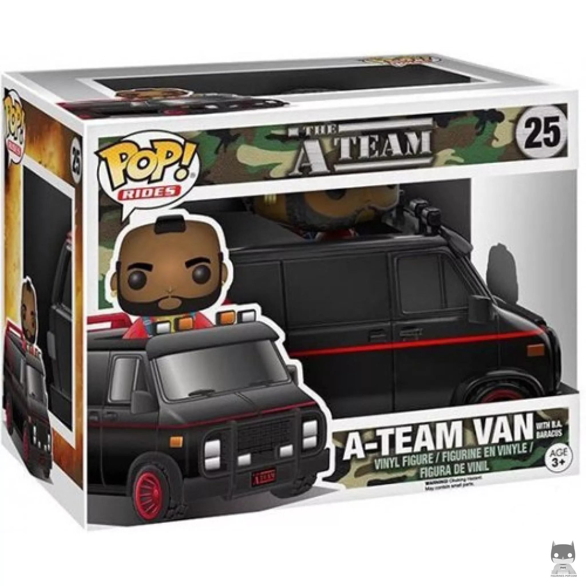 Figura Funko Pop! Furgoneta del Equipo A en su caja