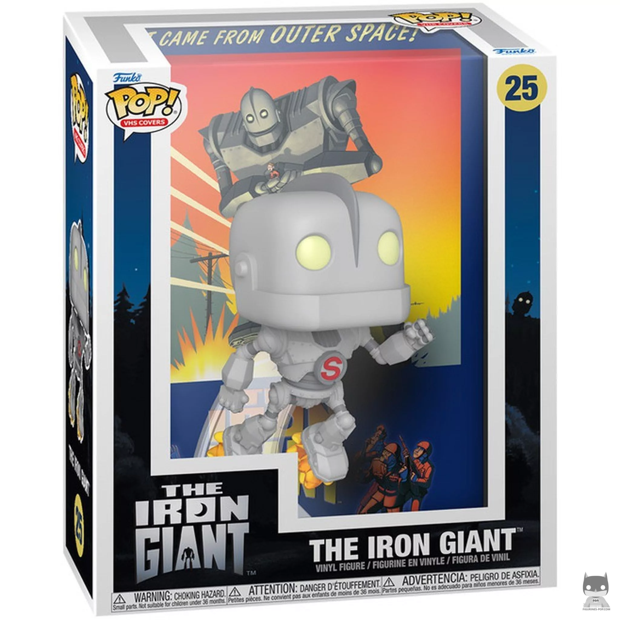 Figura Funko Pop! El gigante de hierro en su caja