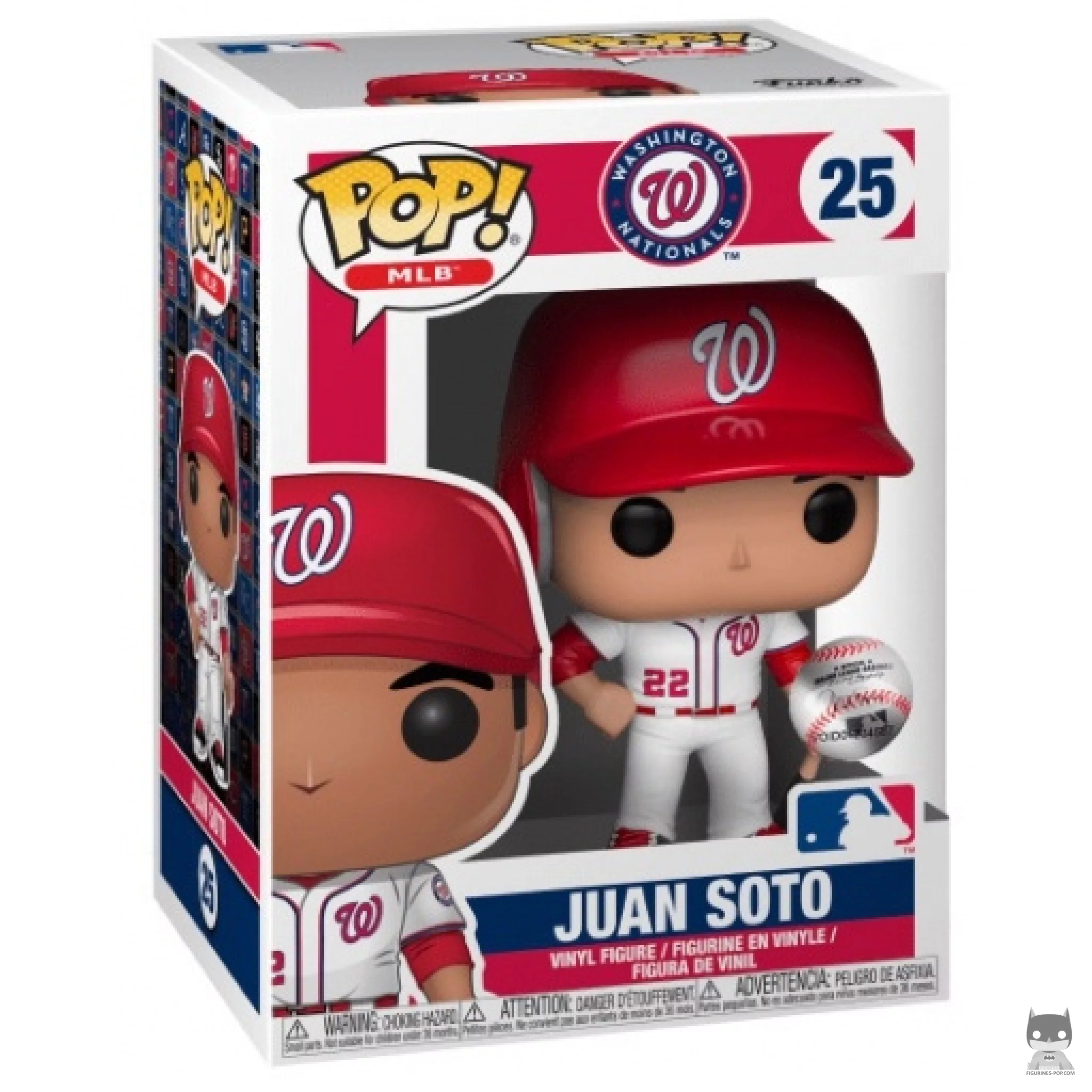 Figura Funko Pop! Juan Soto en su caja
