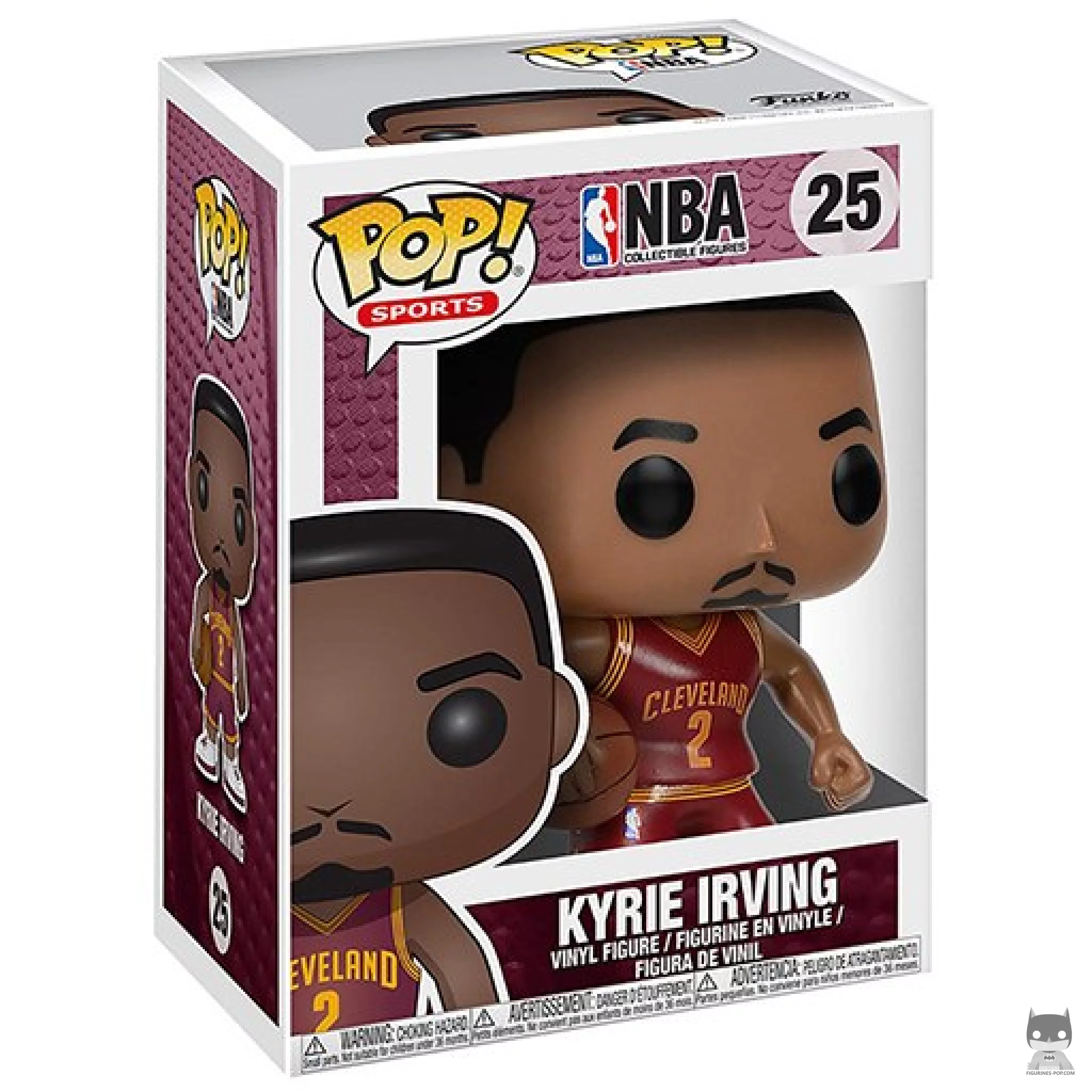 Figura Funko Pop! Kyrie Irving en su caja