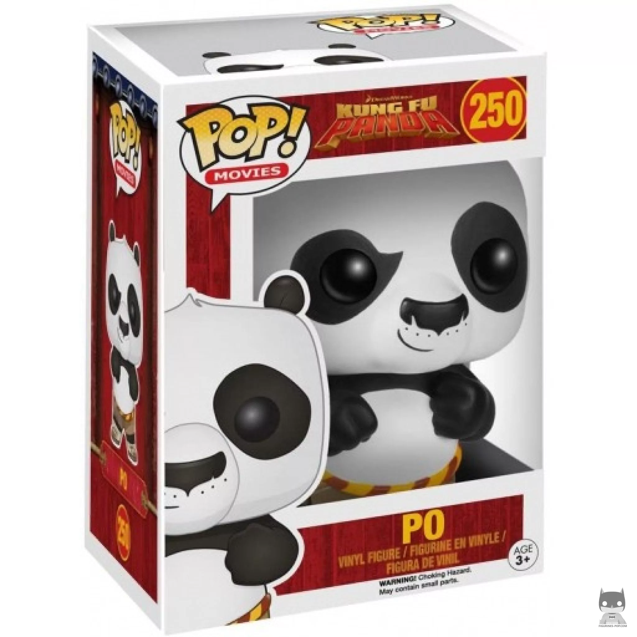 Figura Funko Pop! Po en su caja
