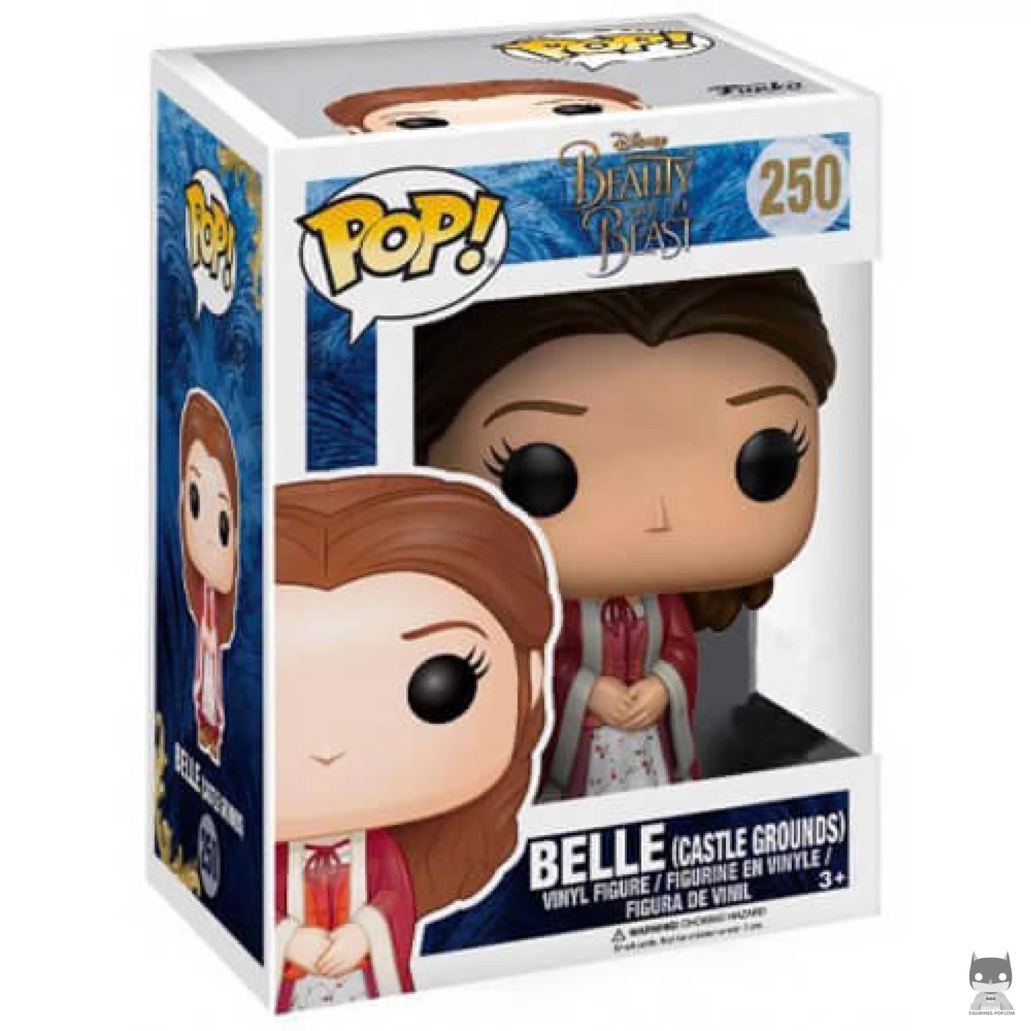 Figura Funko Pop! Bella en los jardines del castillo en su caja